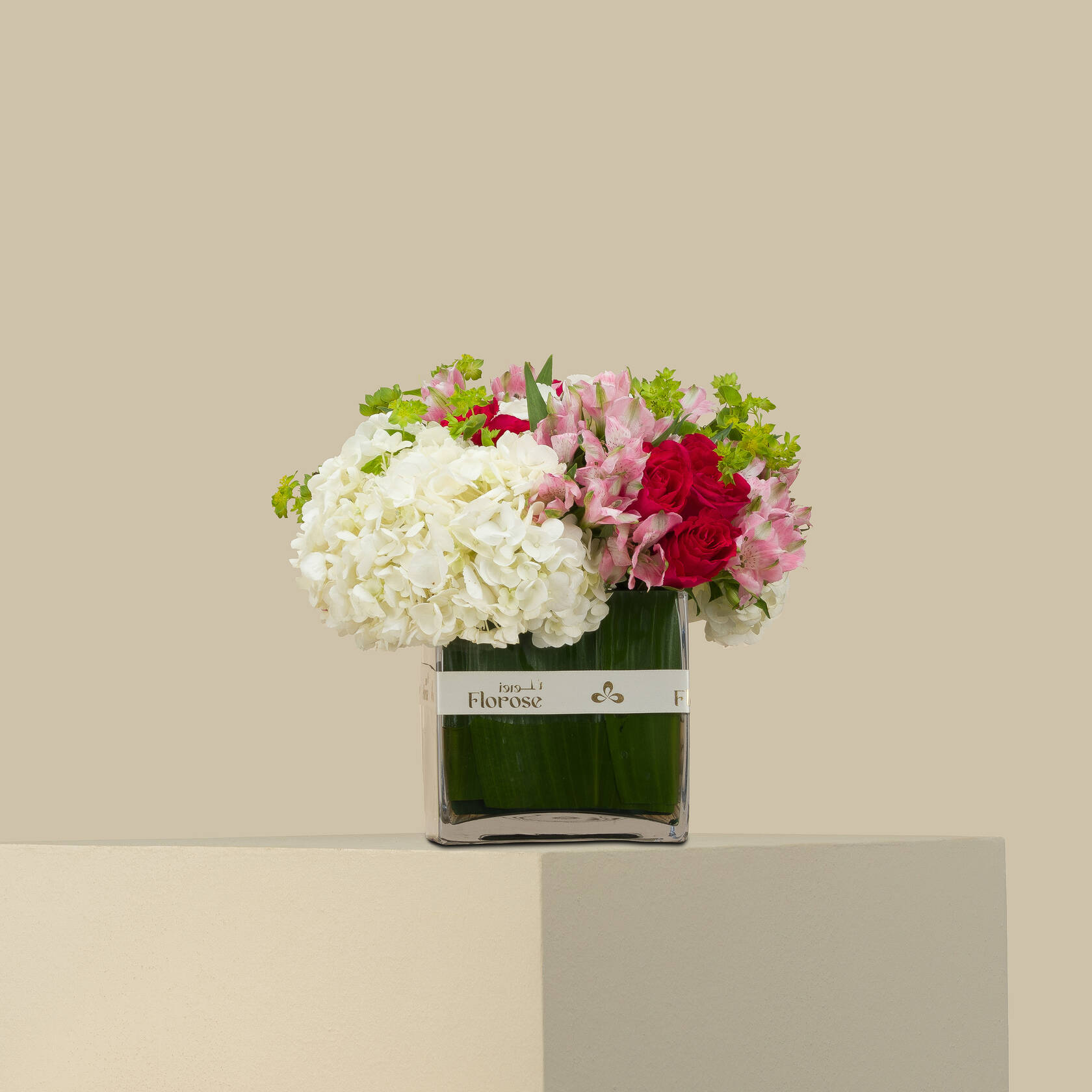 Spring Dance Square Vase Spring Dance Square Vase