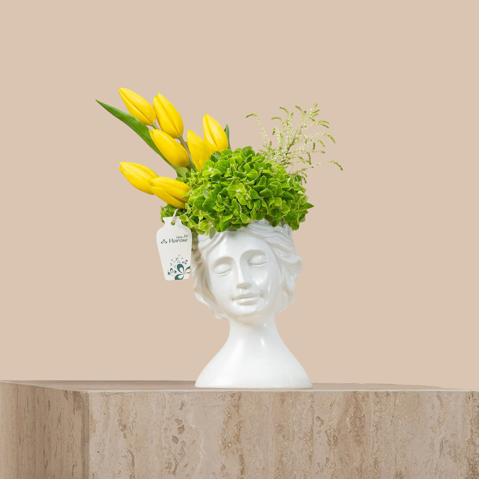 Gardenia Sculpture Vase Gardenia Sculpture Vase