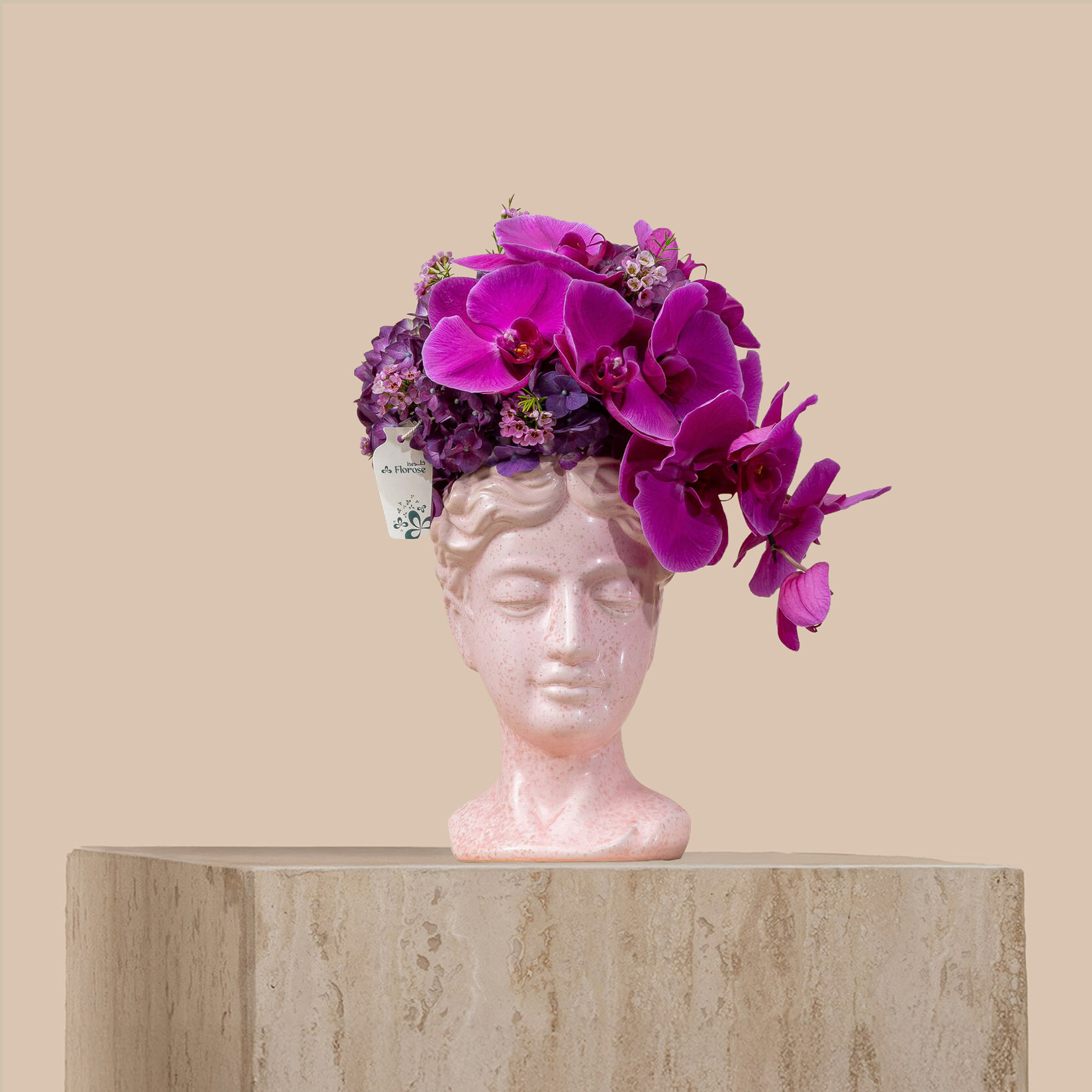 Orchipink Sculpture Vase Orchipink Sculpture Vase