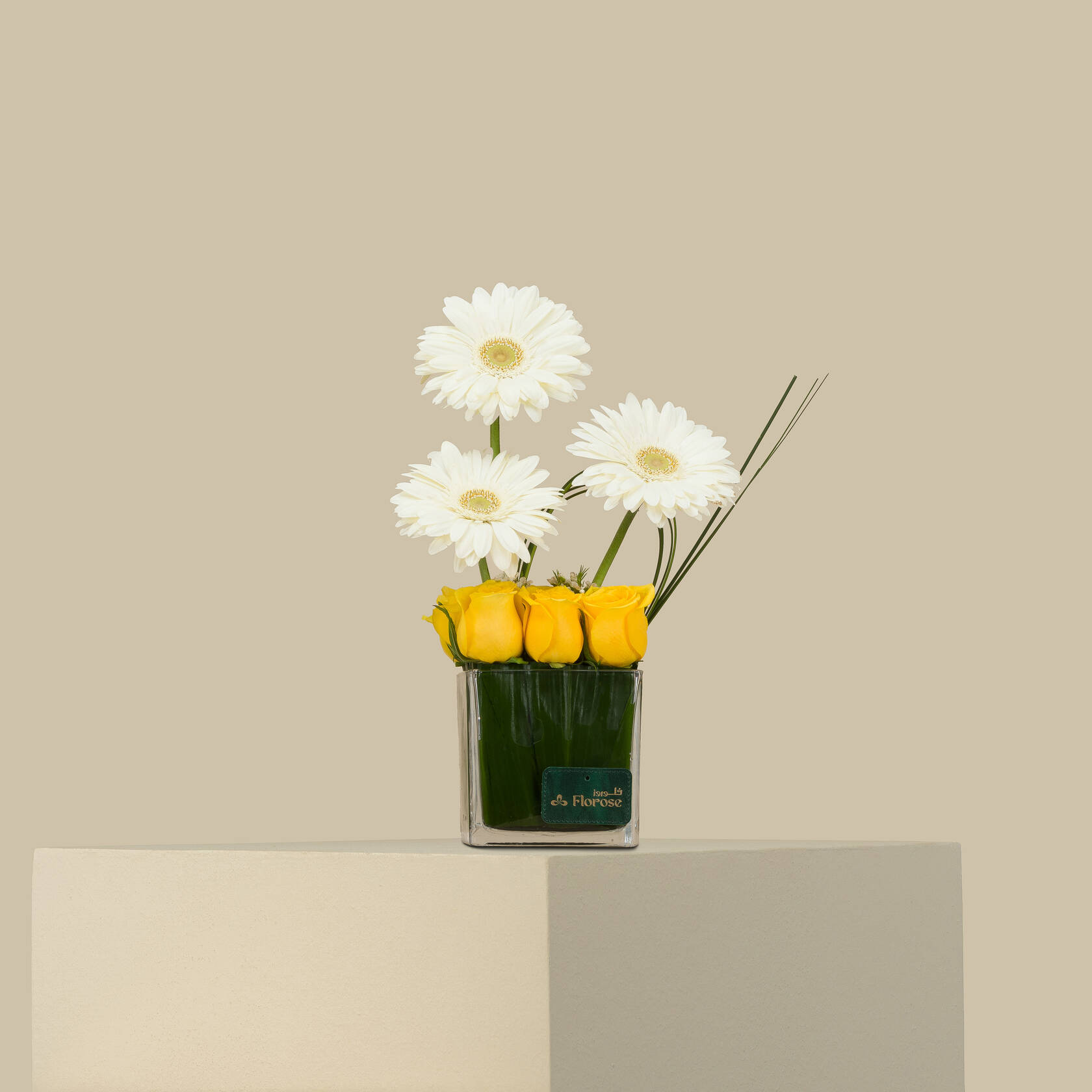 Solis Touch Square Vase Solis Touch Square Vase