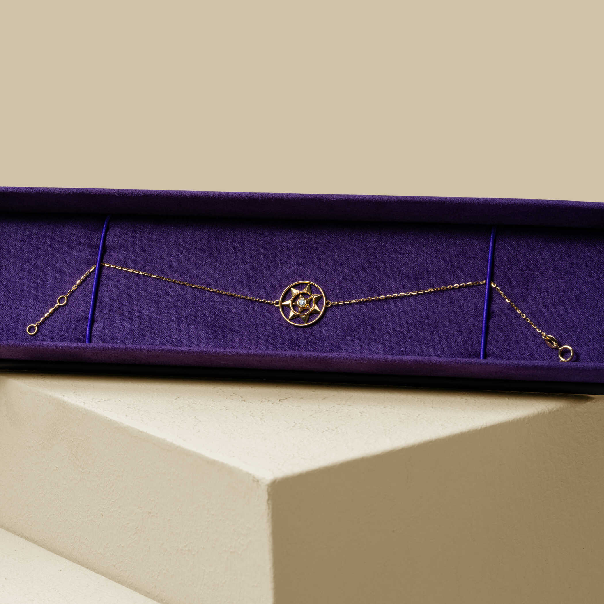 Damas | Farfasha Shams Yellow Gold Diamond Bracelet Damas | Farfasha Shams Yellow Gold Diamond Bracelet