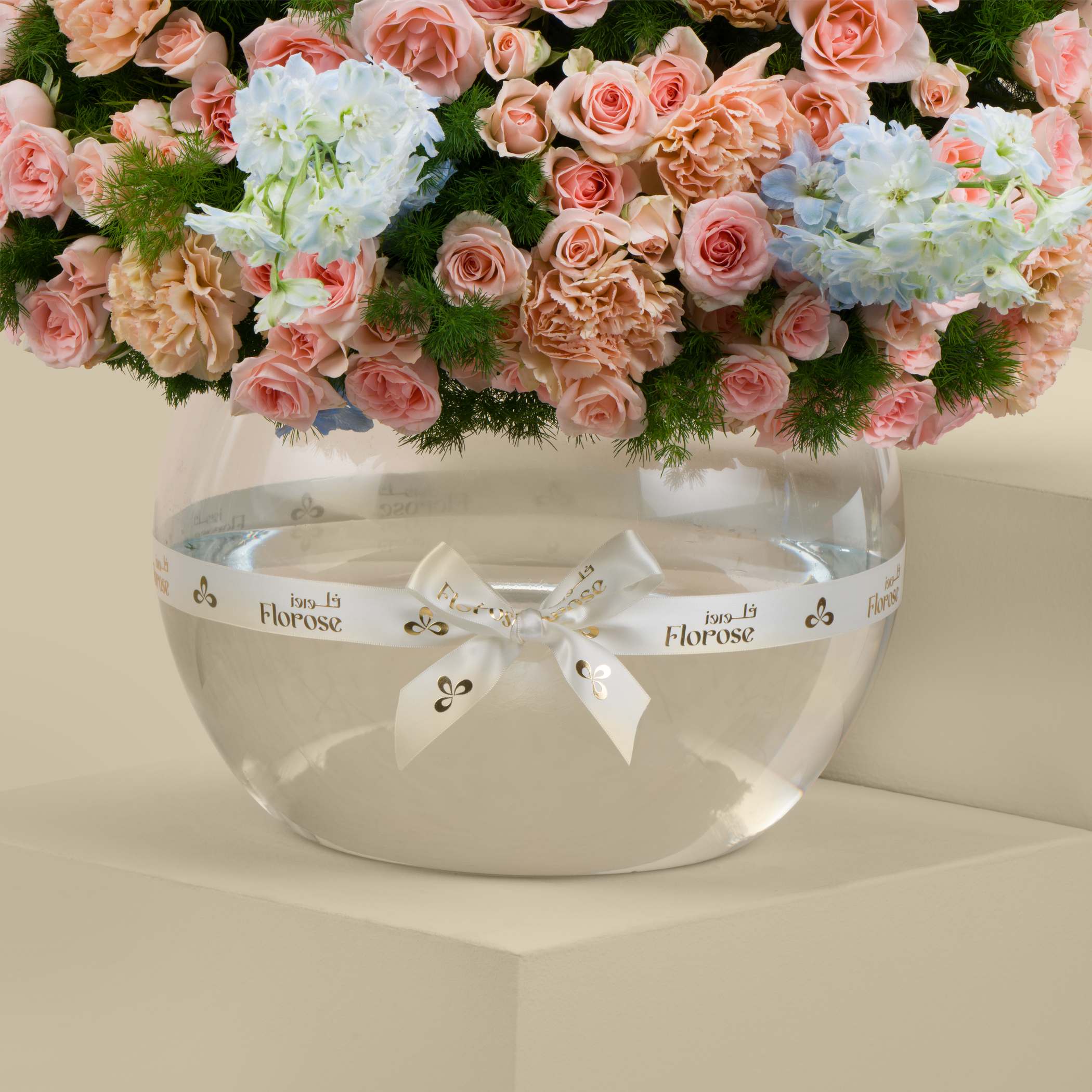 Pastel Delicacy Round Vase Pastel Delicacy Round Vase