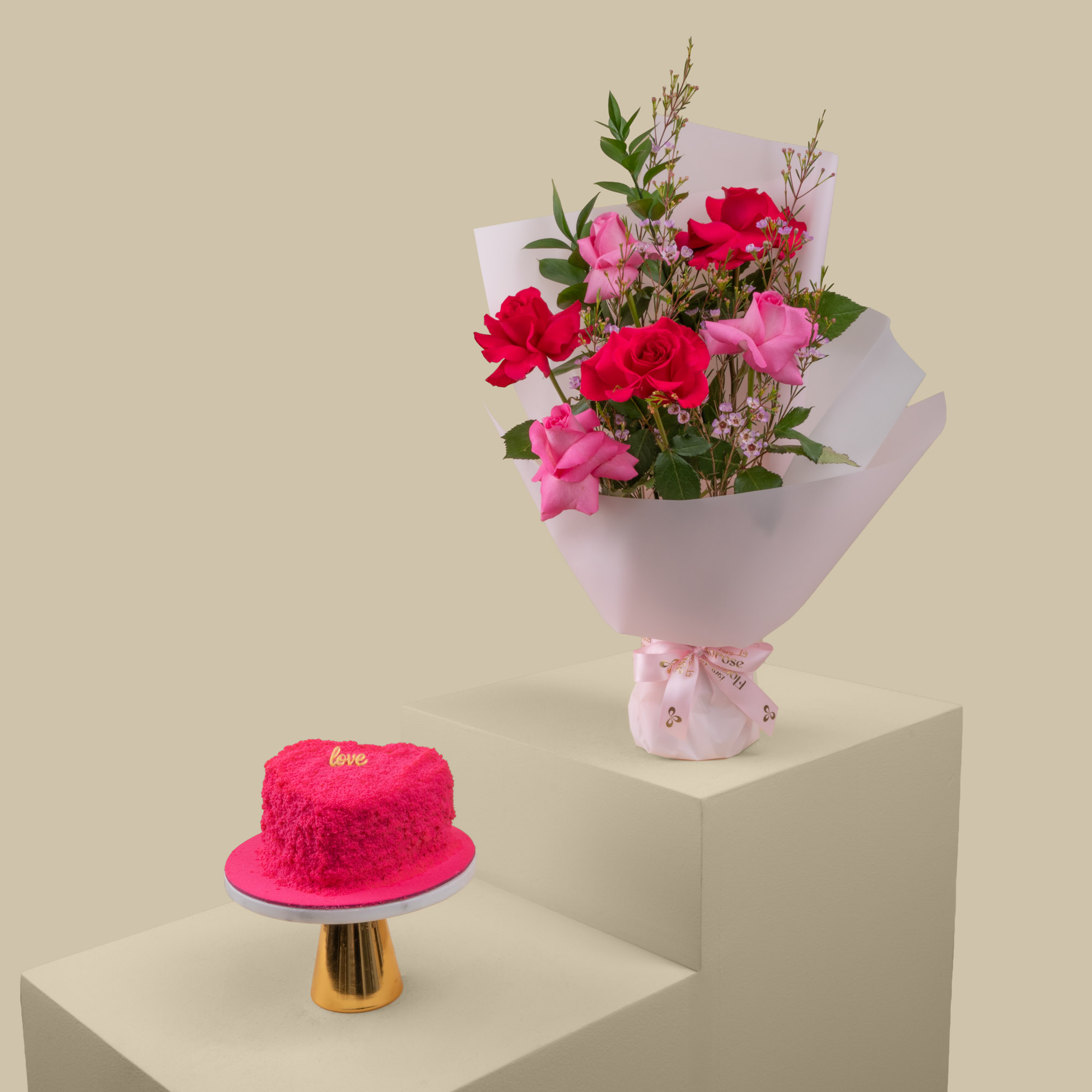Sweet Atelier | Love Small Cake | Romance Bouquet Sweet Atelier | Love Small Cake | Romance Bouquet