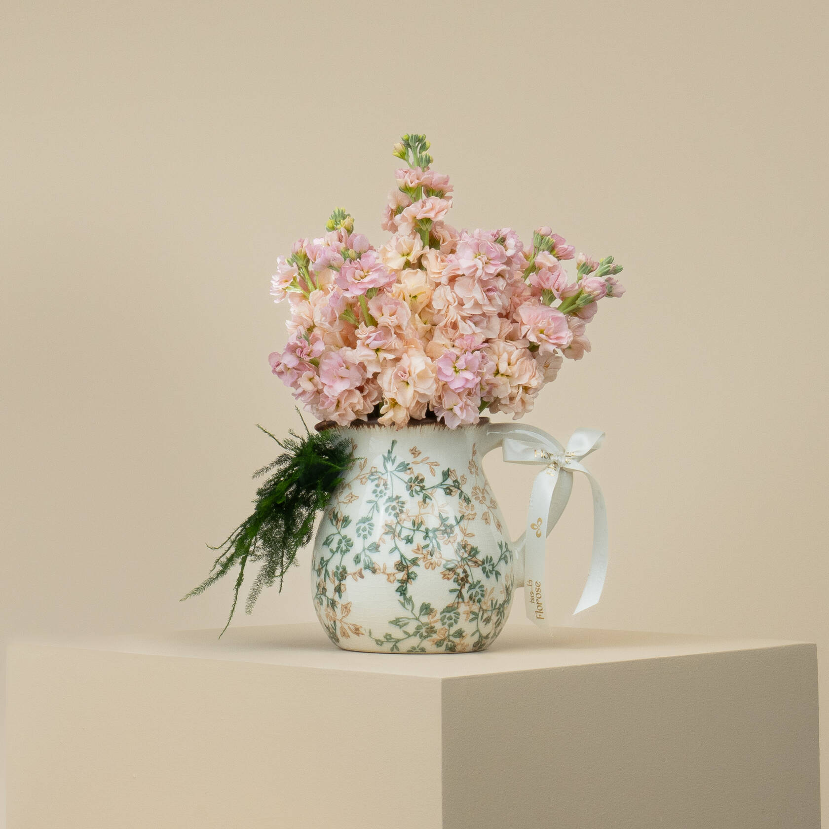 Premium Vase of Pink Charm Premium Vase of Pink Charm