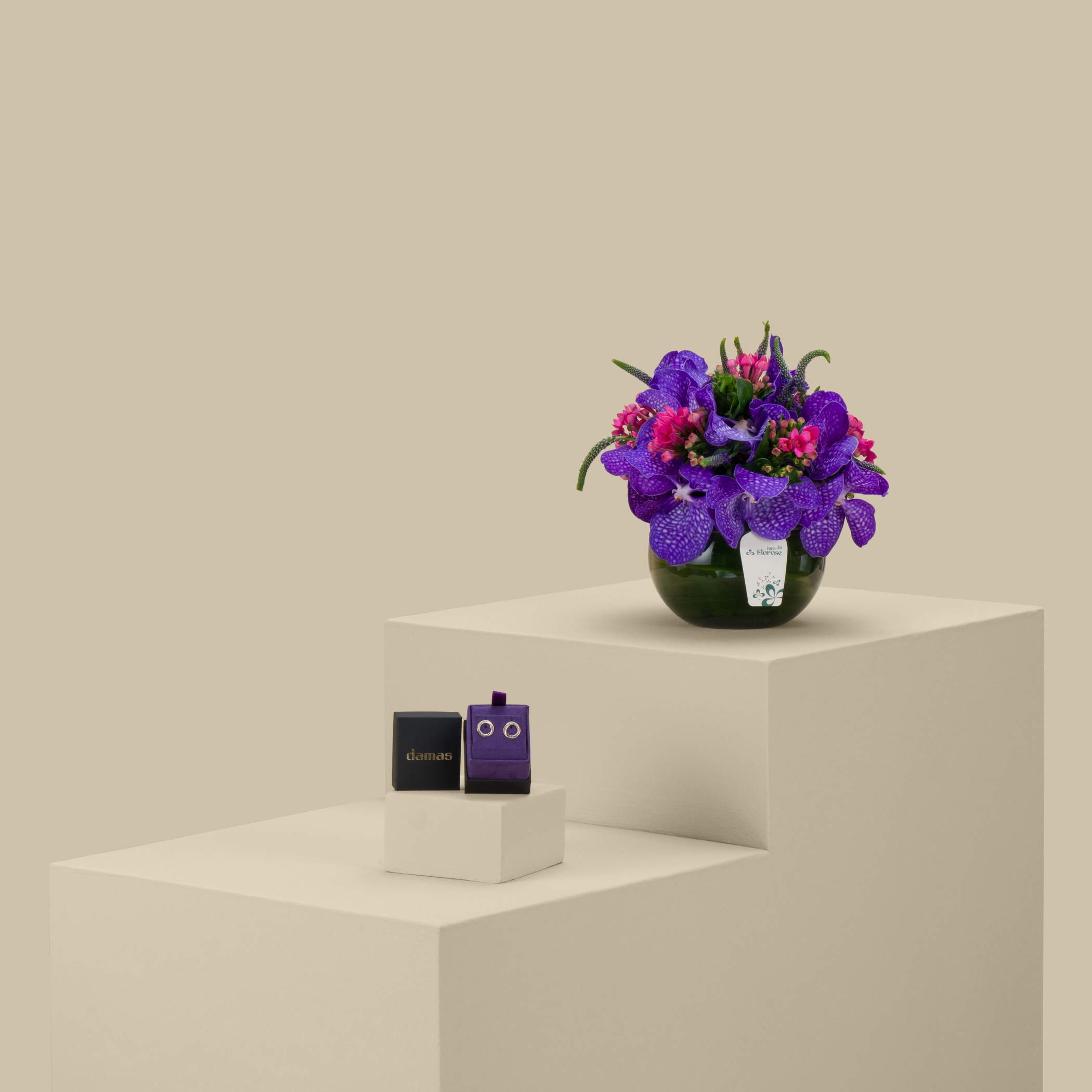Damas Revolve Earrings | Love Shadows Round Vase Damas Revolve Earrings | Love Shadows Round Vase