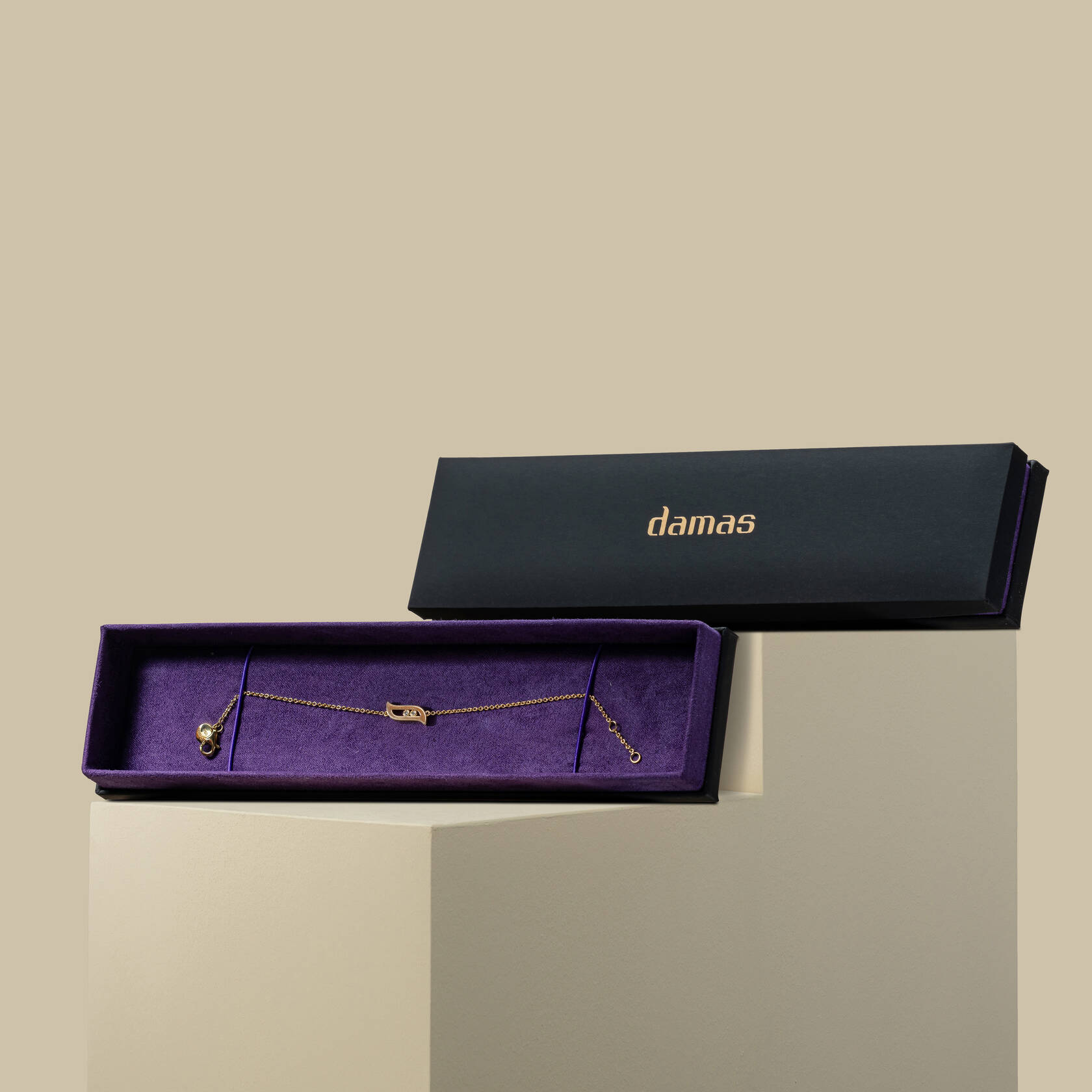 Damas | Alif Yellow Gold Diamond Bracelet Damas | Alif Yellow Gold Diamond Bracelet