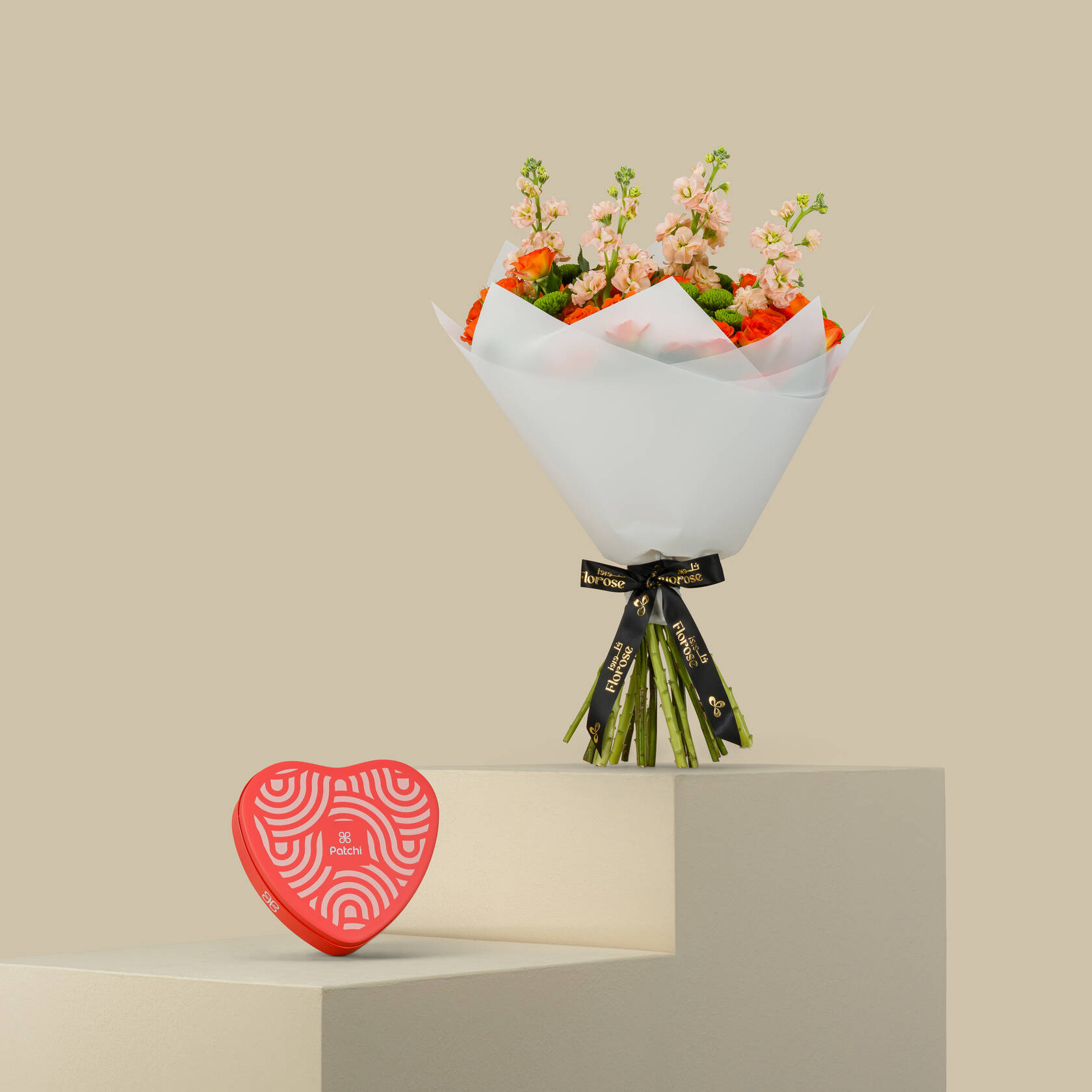 Coeur De Patchi Chocolate | Spring Radiance Bouquet Coeur De Patchi Chocolate | Spring Radiance Bouquet
