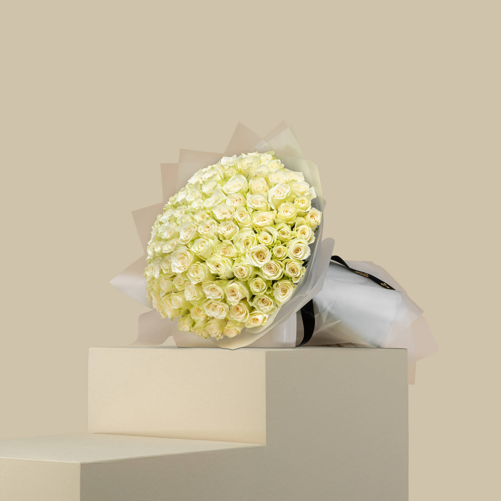 Beautiful Rose Bouquet White | 100 Flowers Beautiful Rose Bouquet White | 100 Flowers