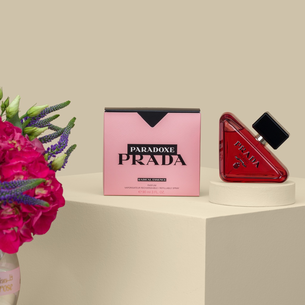 Prada Paradoxe Radical Essence Parfum | Ruby Bloom Vase Prada Paradoxe Radical Essence Parfum | Ruby Bloom Vase