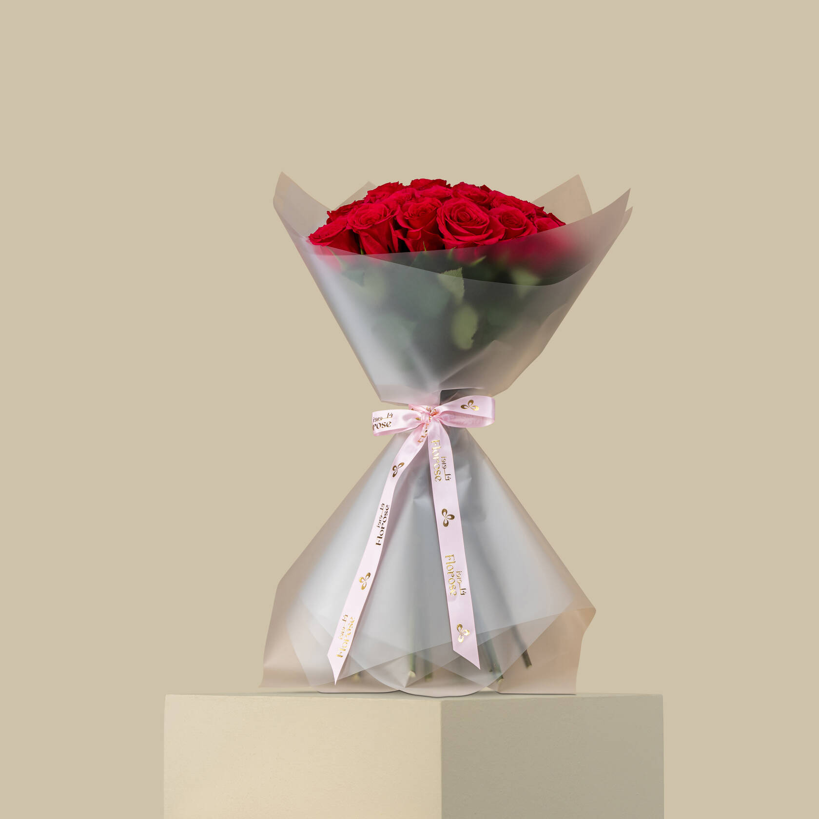 Exquisite Rose Bouquet Fuchsia | 35 Flowers Exquisite Rose Bouquet Fuchsia | 35 Flowers