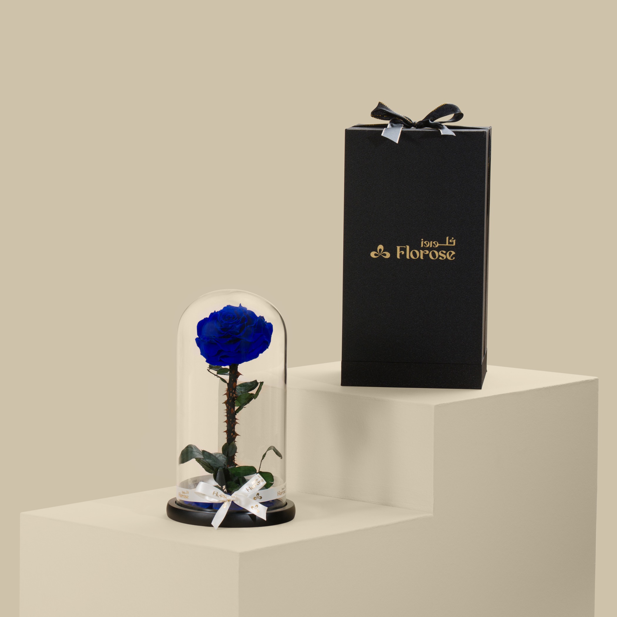 Preserved Blue Rose Preserved Blue Rose