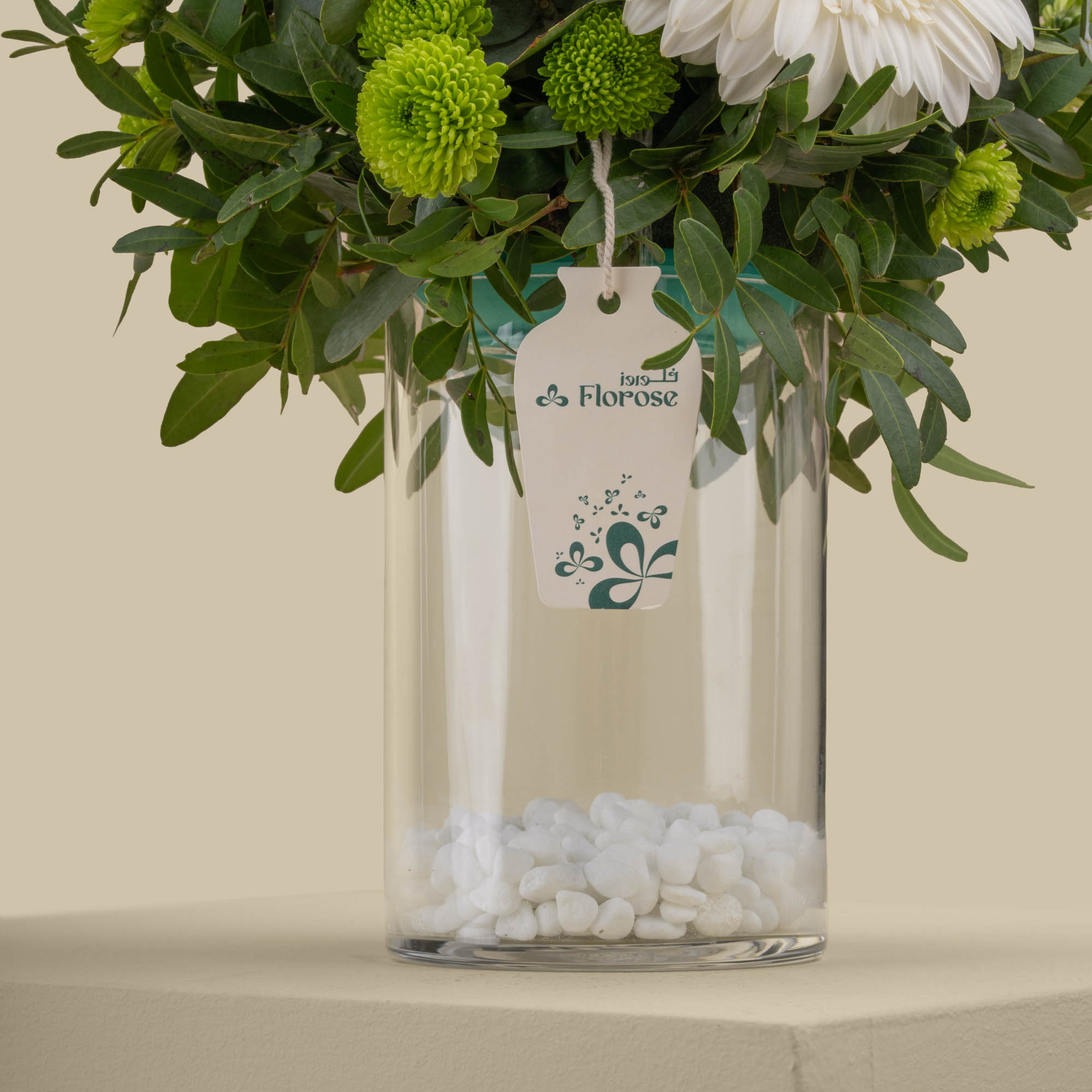Balance Vase with ZUS Black Leather Bracelet Balance Vase with ZUS Black Leather Bracelet