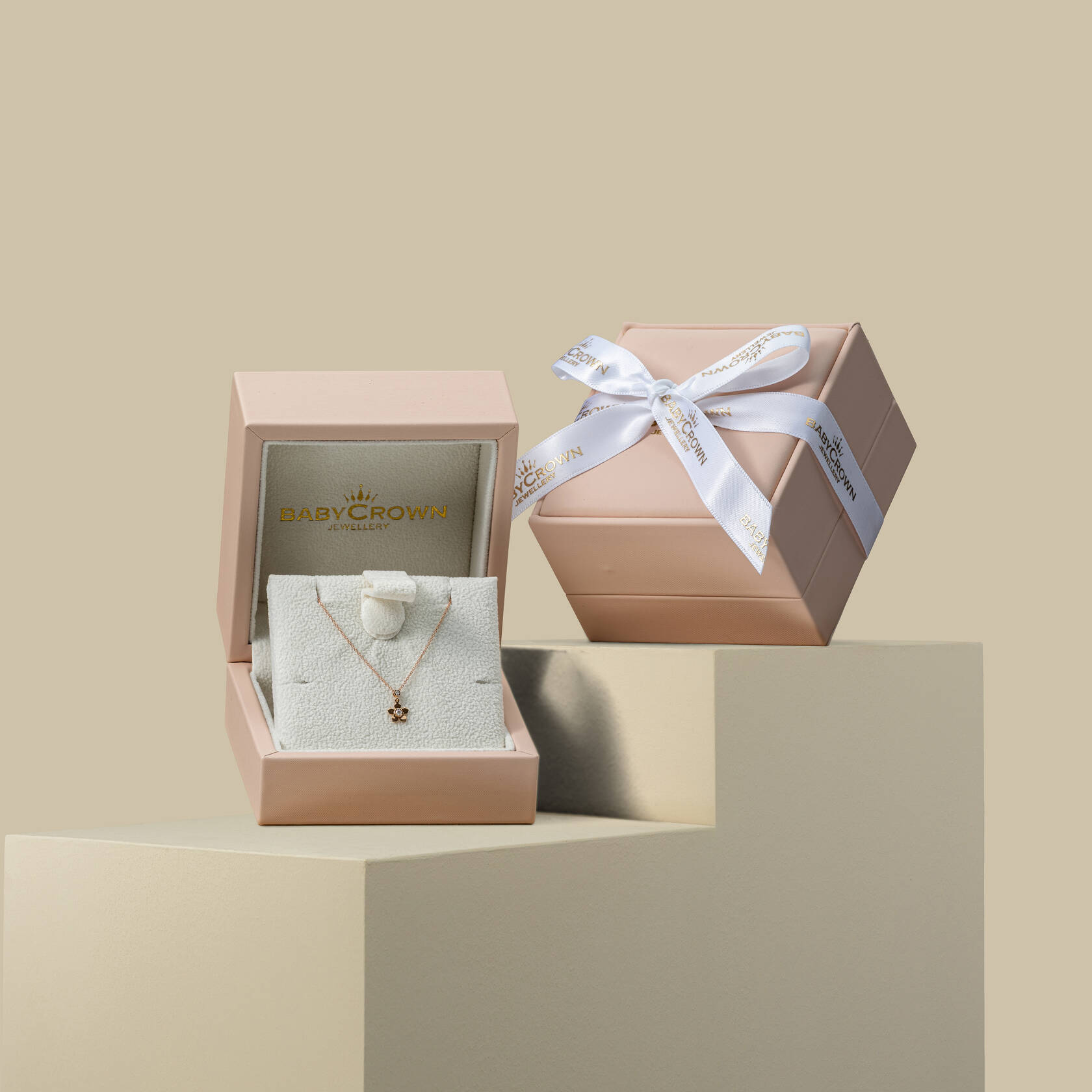 Baby Crown | Diamond Rose Necklace Baby Crown | Diamond Rose Necklace