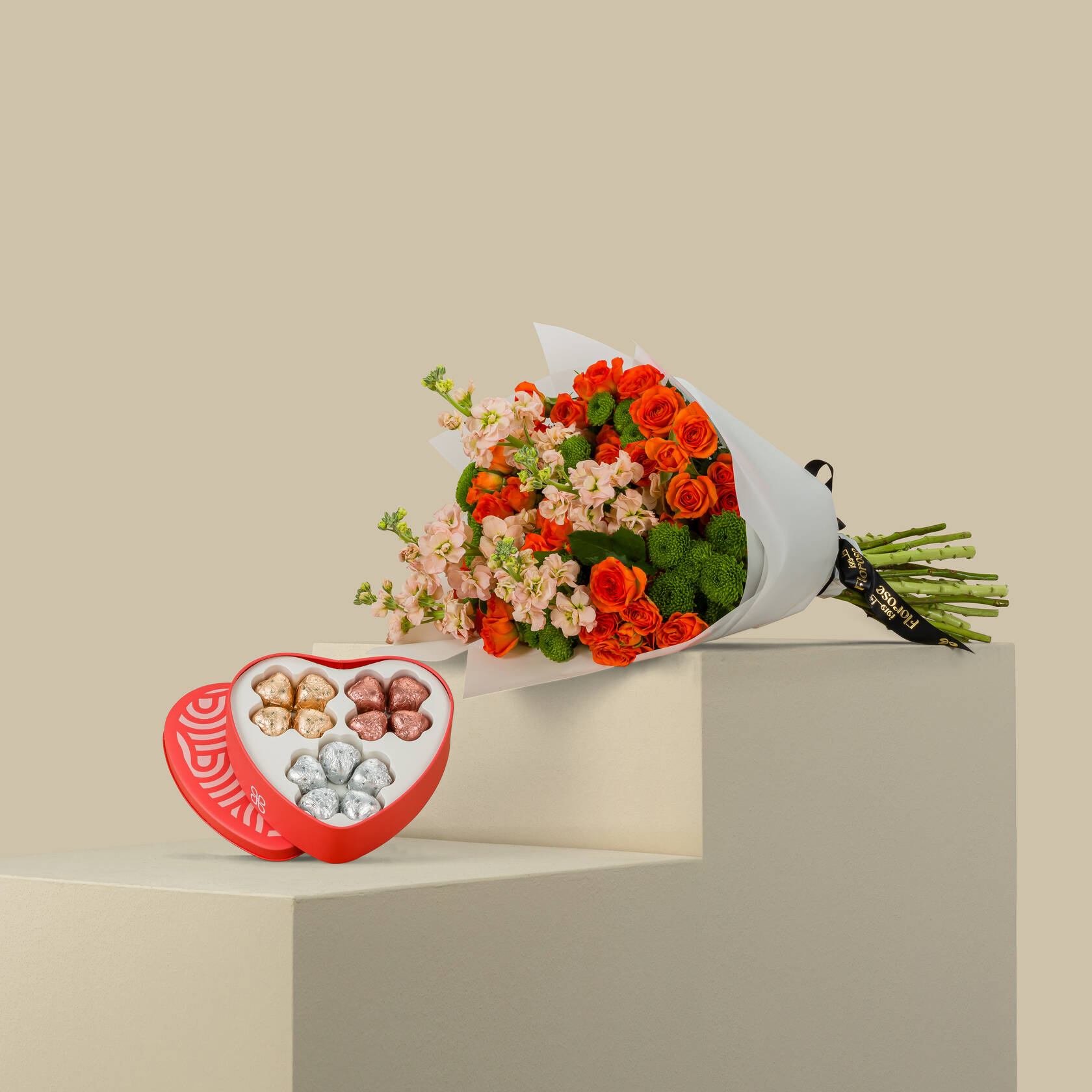 Coeur De Patchi Chocolate | Spring Radiance Bouquet Coeur De Patchi Chocolate | Spring Radiance Bouquet