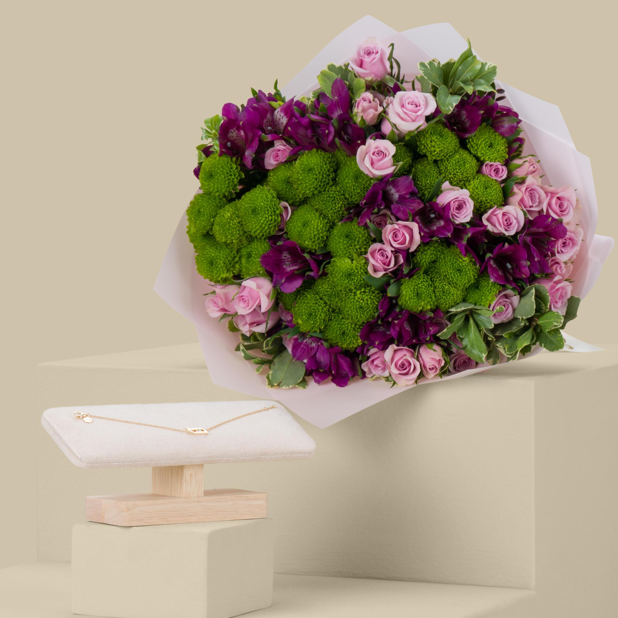 Damas Alif Bracelet | Violet Bouquet Damas Alif Bracelet | Violet Bouquet