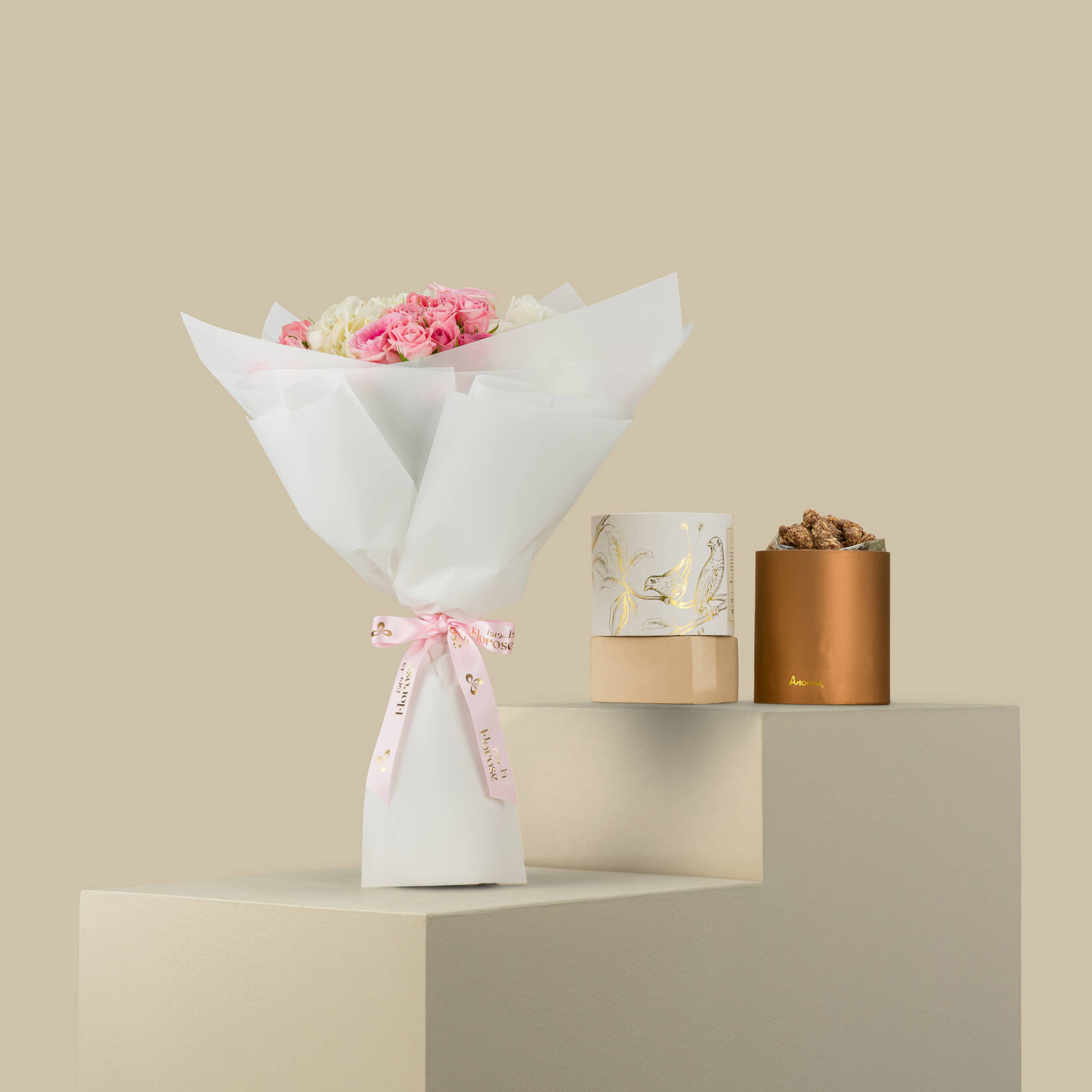 Anoosh | Toffee Chocolate Bites | Elegant beauty Bouquet Anoosh | Toffee Chocolate Bites | Elegant beauty Bouquet
