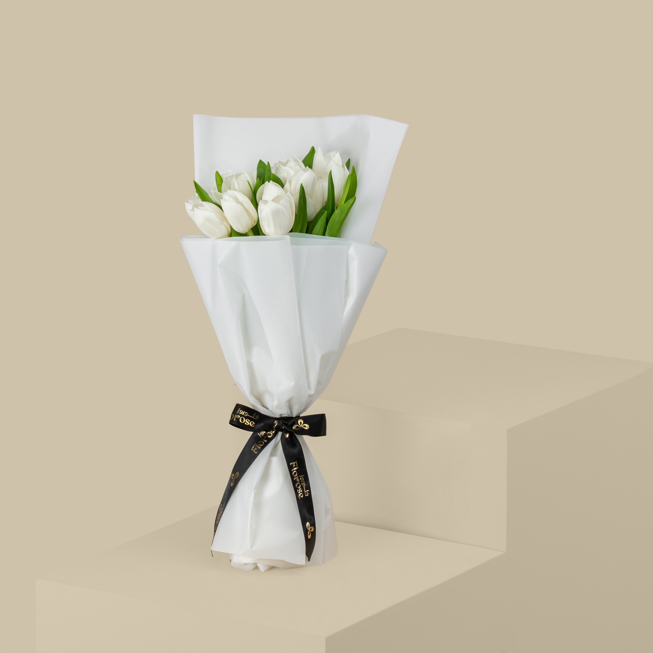 White Tulip Bouquet White Tulip Bouquet
