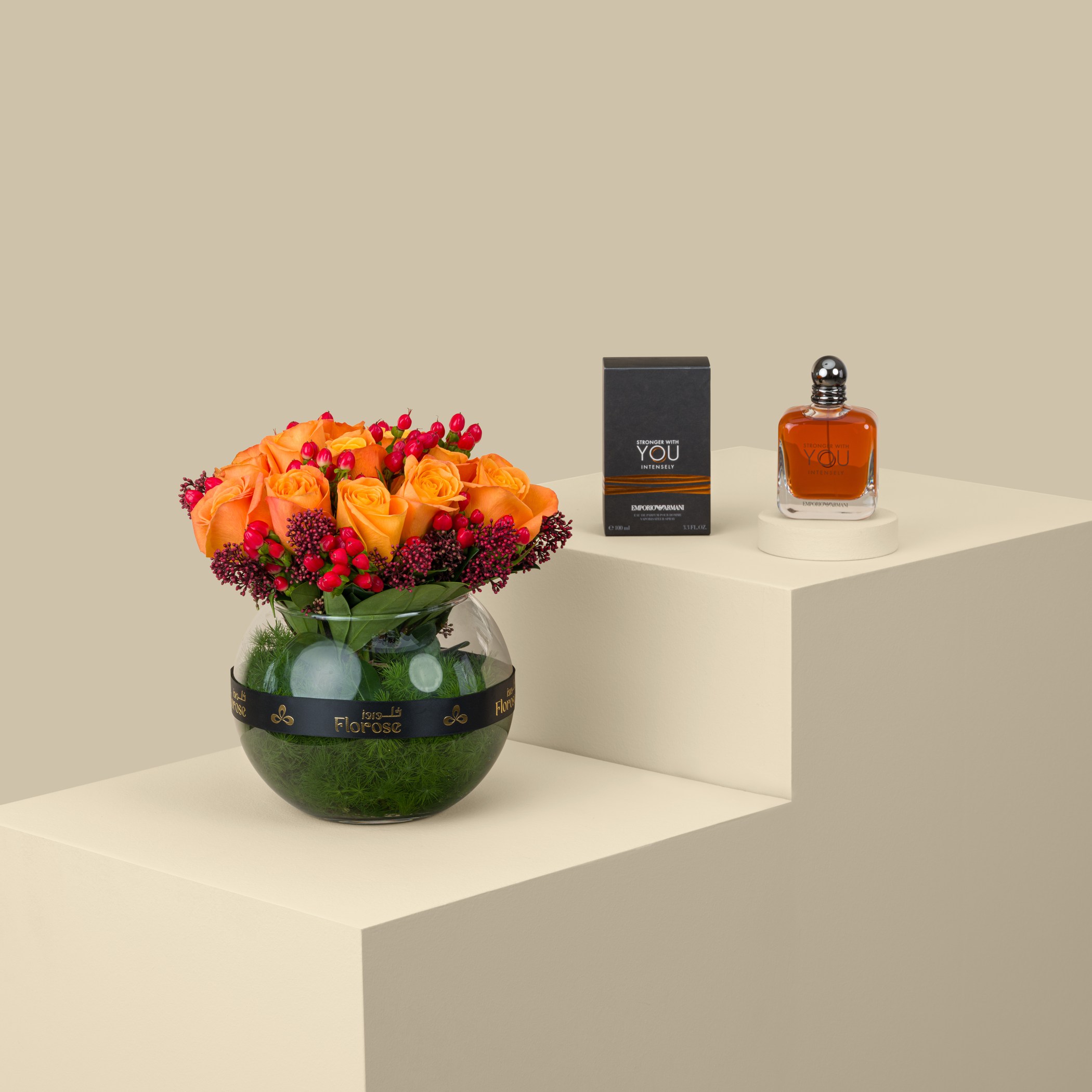 Emporio Armani Stronger With You Intensely EDP | Red Passion Vase Emporio Armani Stronger With You Intensely EDP | Red Passion Vase