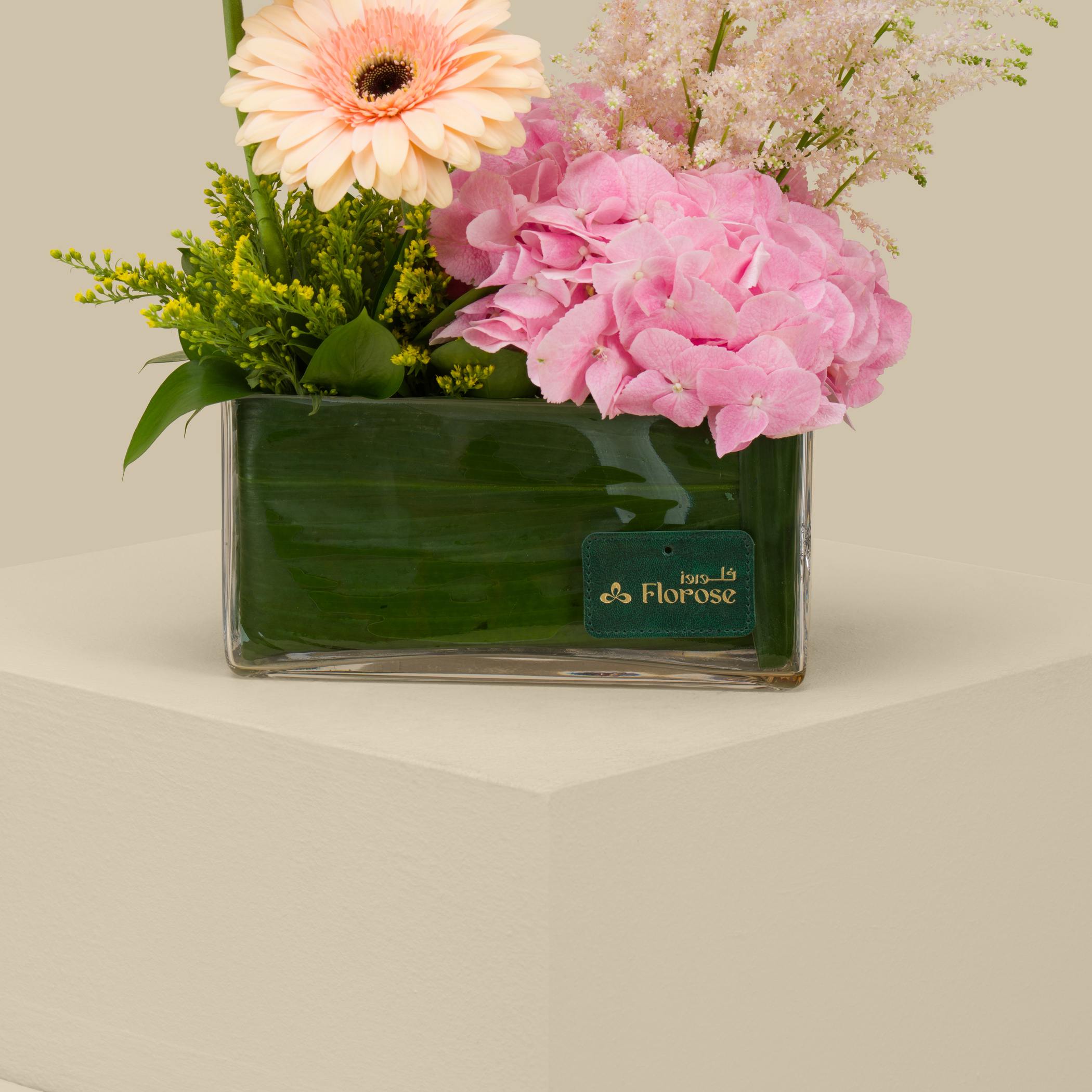 Peach Beauty Rec Vase Peach Beauty Rec Vase
