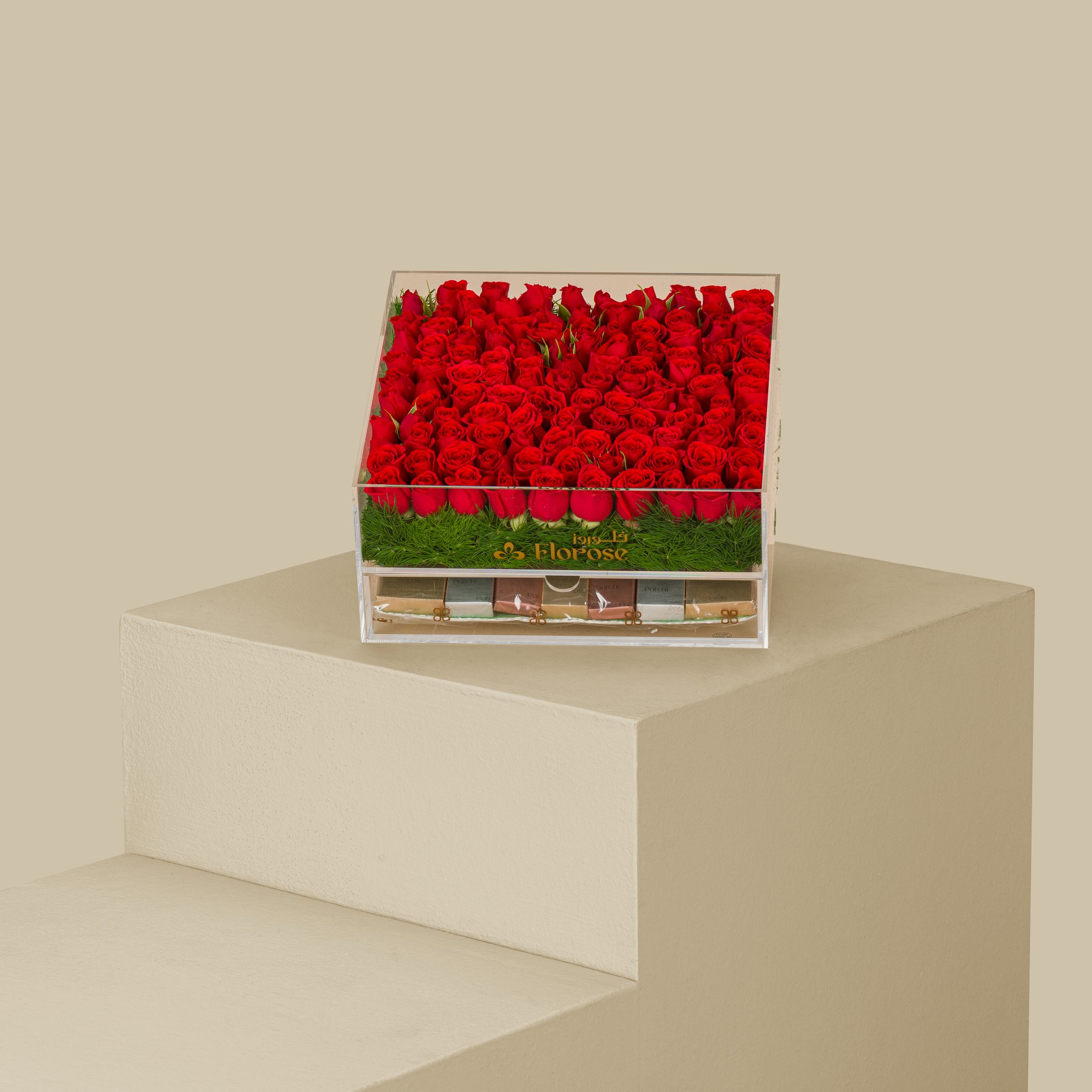 Patchi Chocolate Large Box 53 | Red Rose Patchi Chocolate Large Box 53 | Red Rose