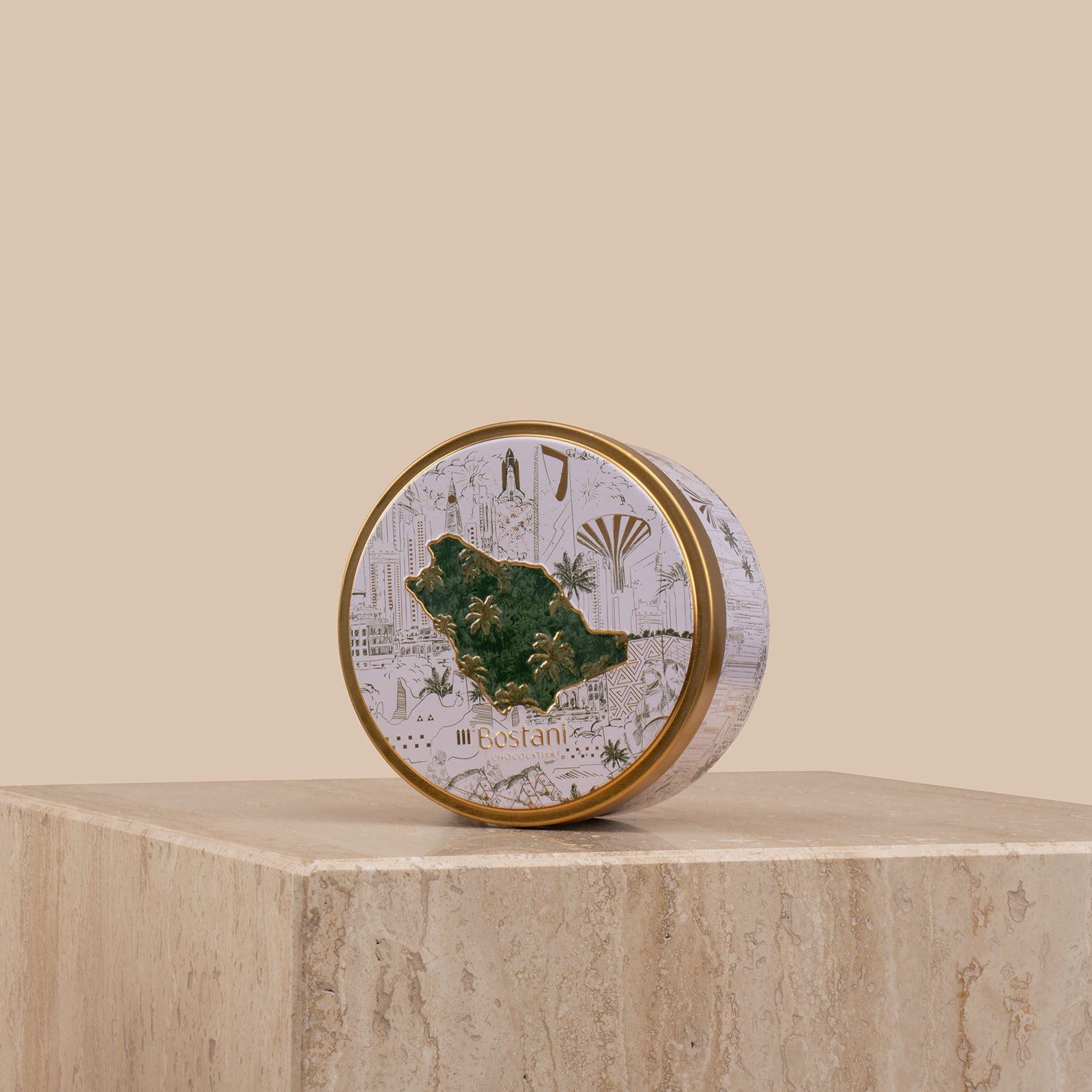 Bostani | Saudi National Day Chocolate | Radiance Vase Bostani | Saudi National Day Chocolate | Radiance Vase
