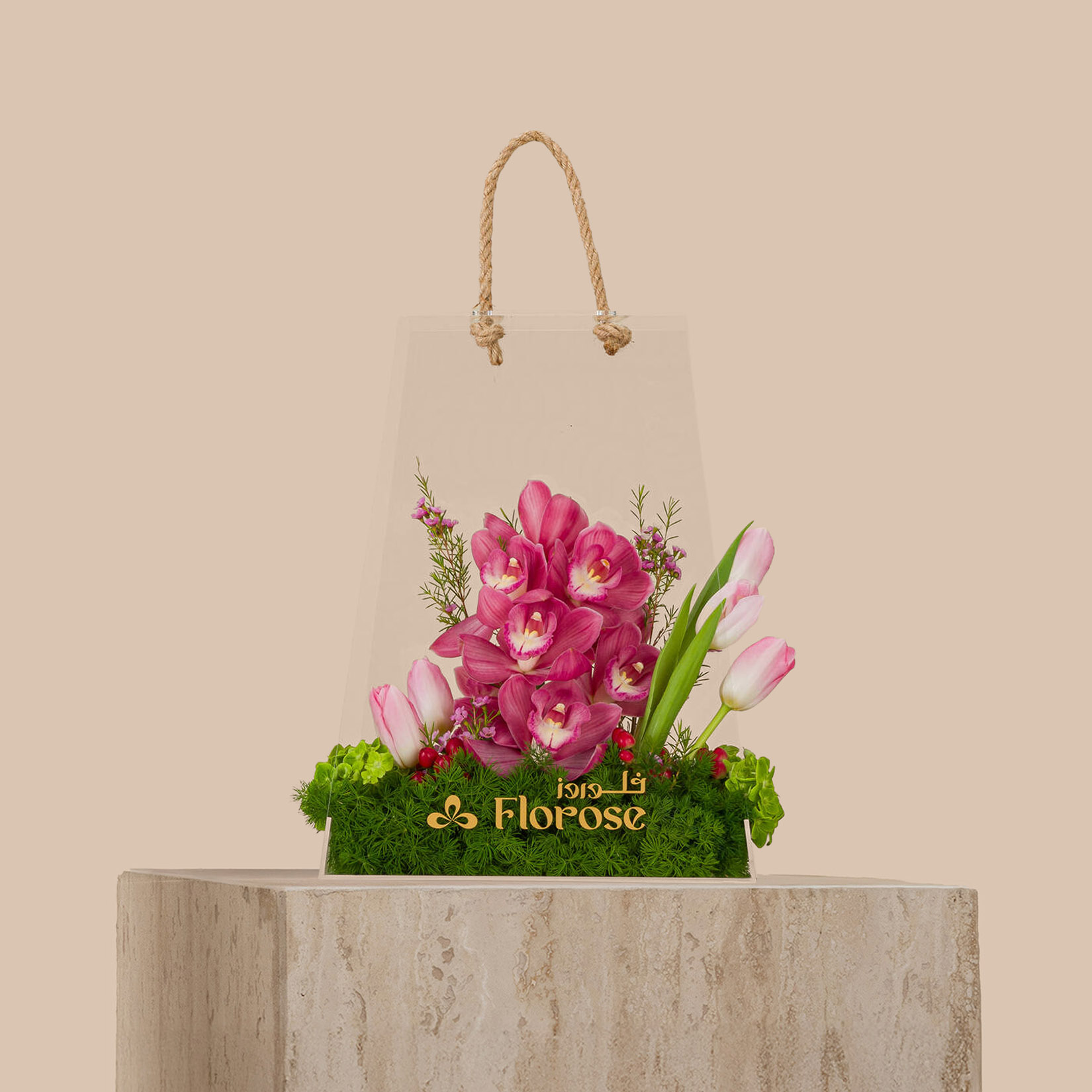 Acrylic Box Blush Paradise Acrylic Box Blush Paradise