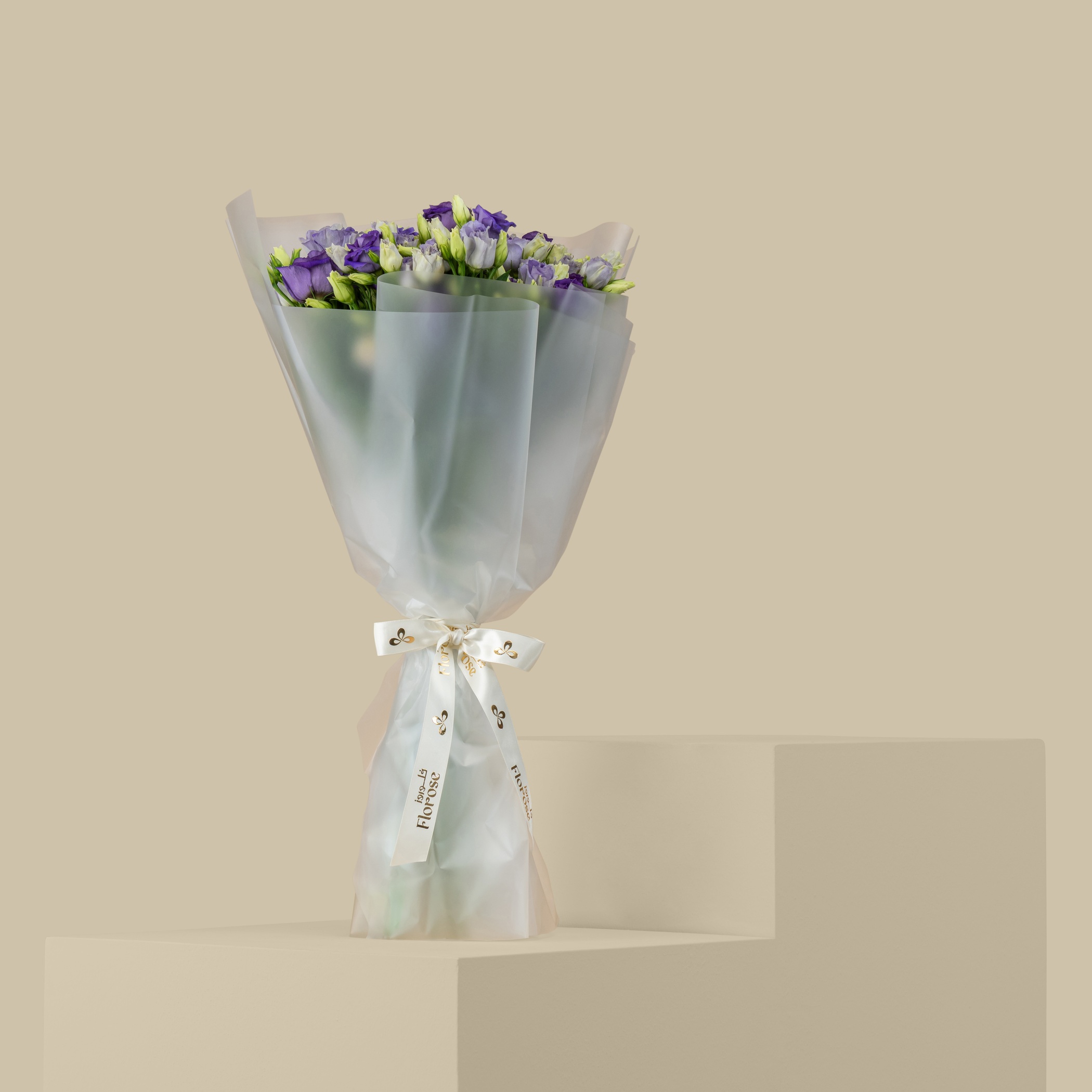 Blue Eustoma Bouquet Blue Eustoma Bouquet