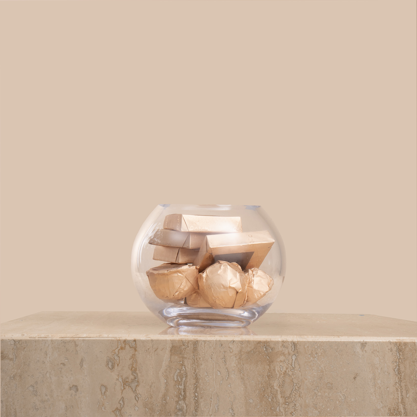 Patchi Chocolate | Garden Magic Round Vase Patchi Chocolate | Garden Magic Round Vase