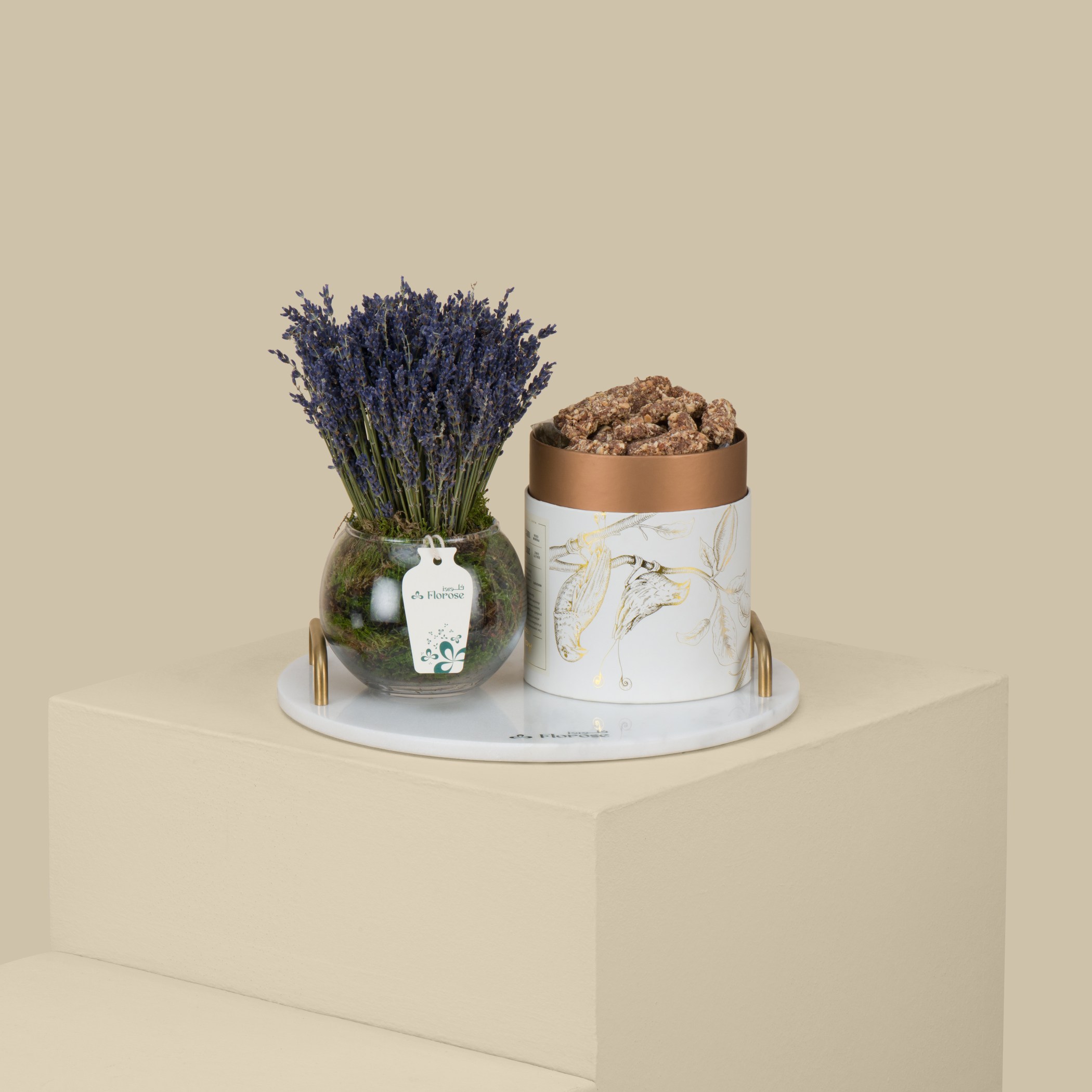 Anoosh Toffee Chocolate Bites | Dry Preserved Lavendar Anoosh Toffee Chocolate Bites | Dry Preserved Lavendar