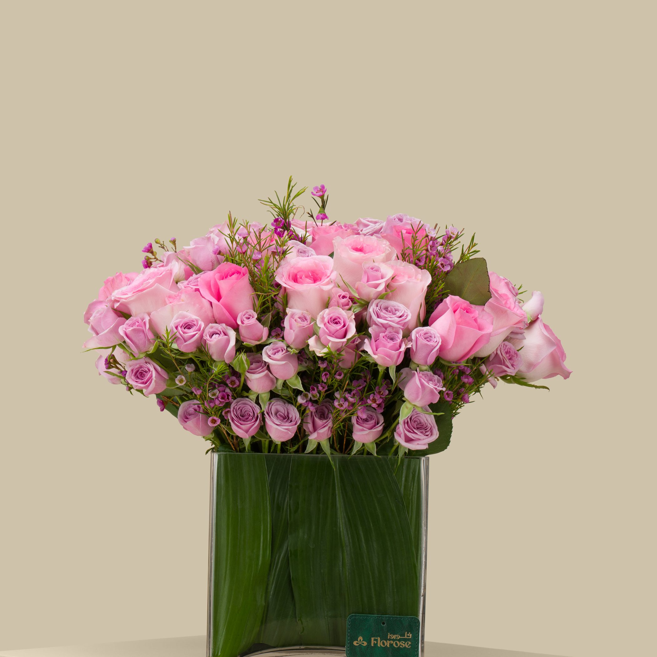 Enchanting Grace Square Vase Enchanting Grace Square Vase