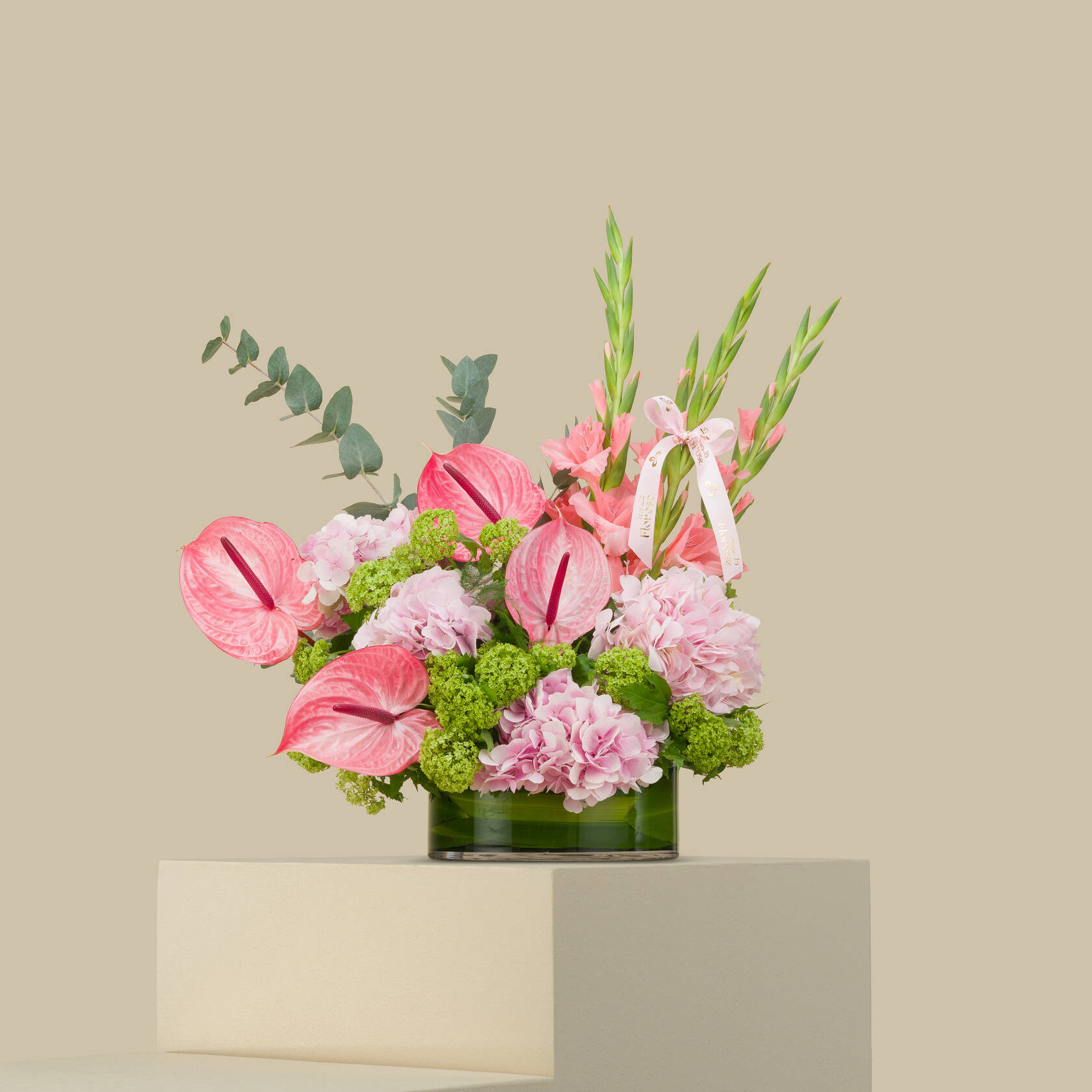 Flower Refreshment Round Vase Flower Refreshment Round Vase
