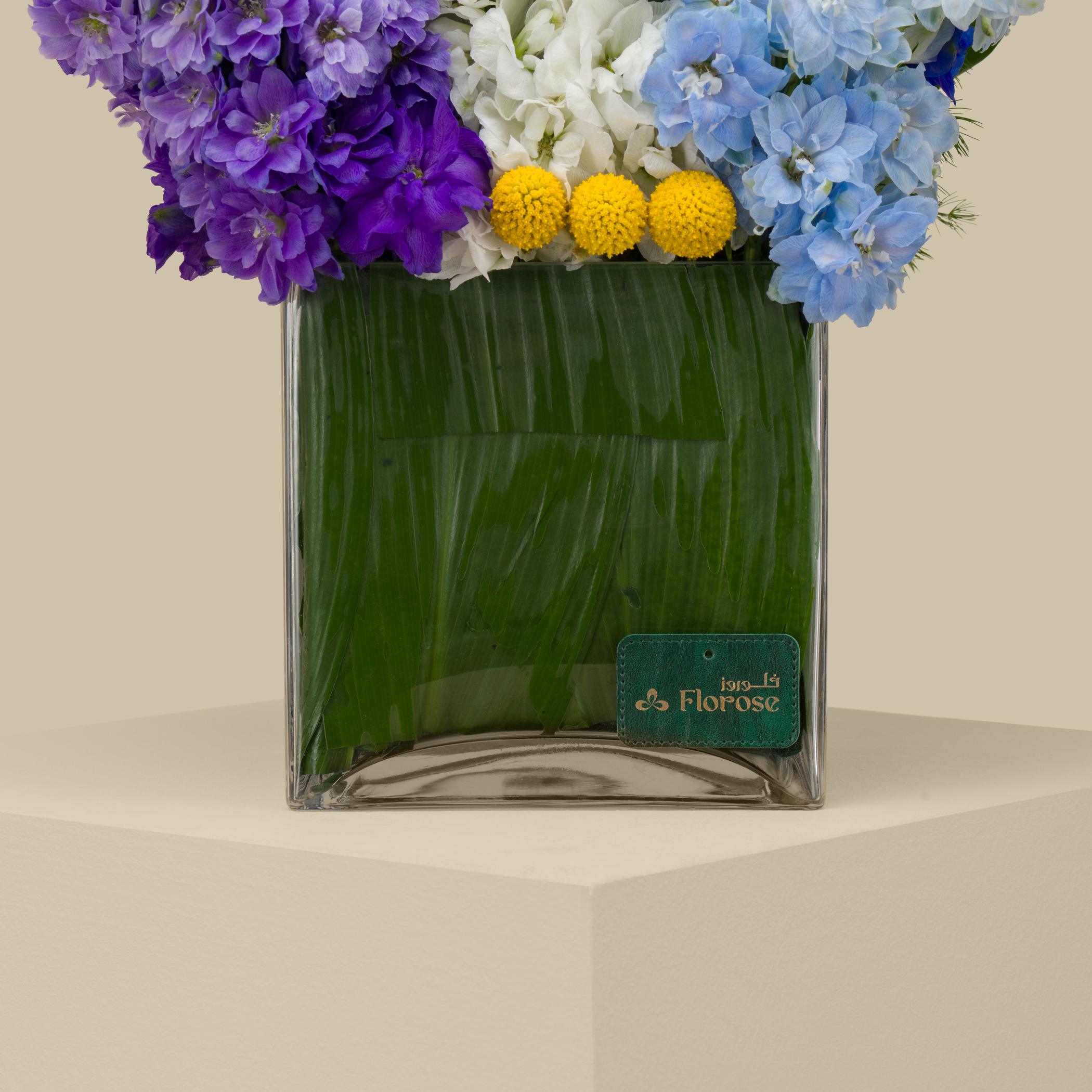Magical Glimpse Square Vase Magical Glimpse Square Vase