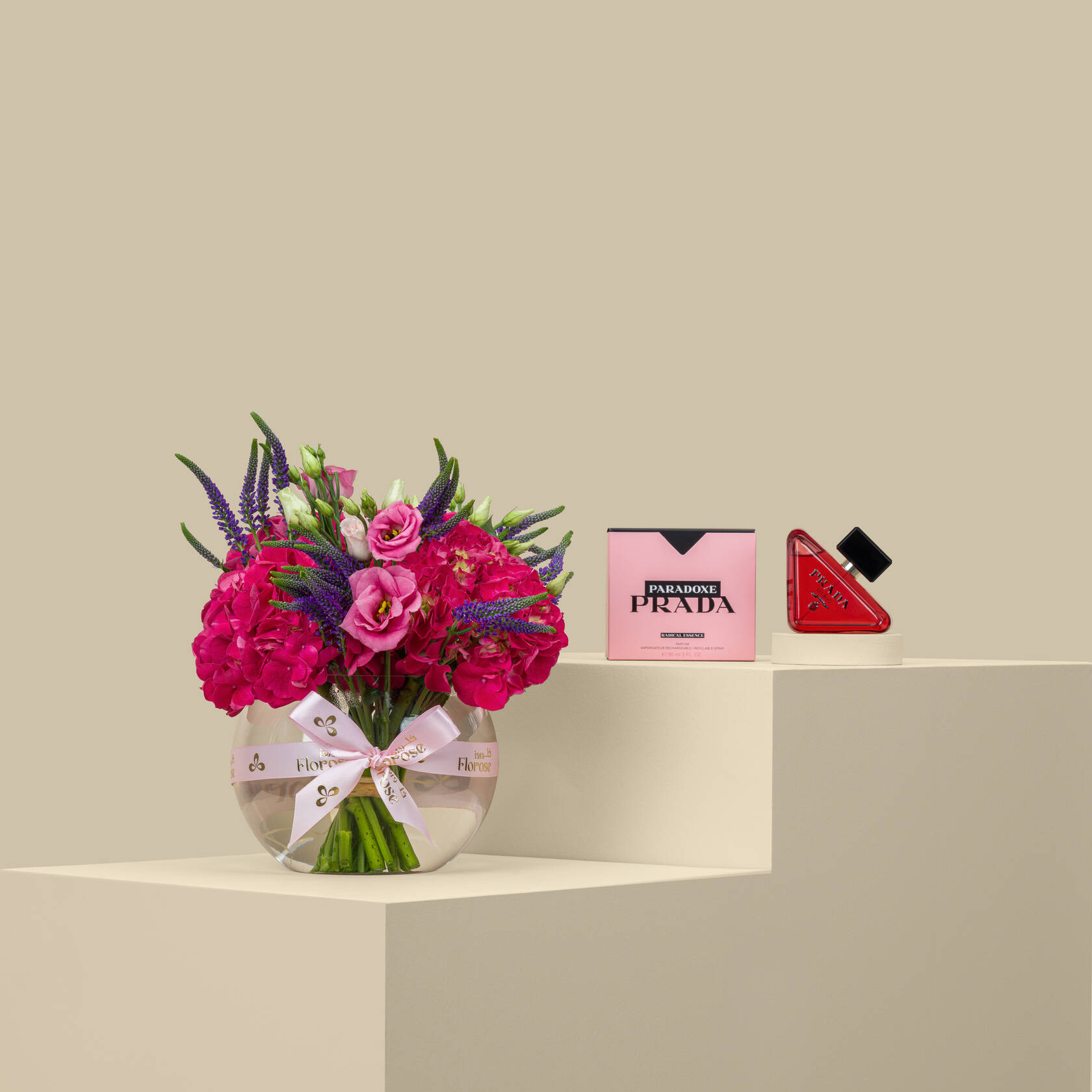 Prada Paradoxe Radical Essence Parfum | Ruby Bloom Vase Prada Paradoxe Radical Essence Parfum | Ruby Bloom Vase