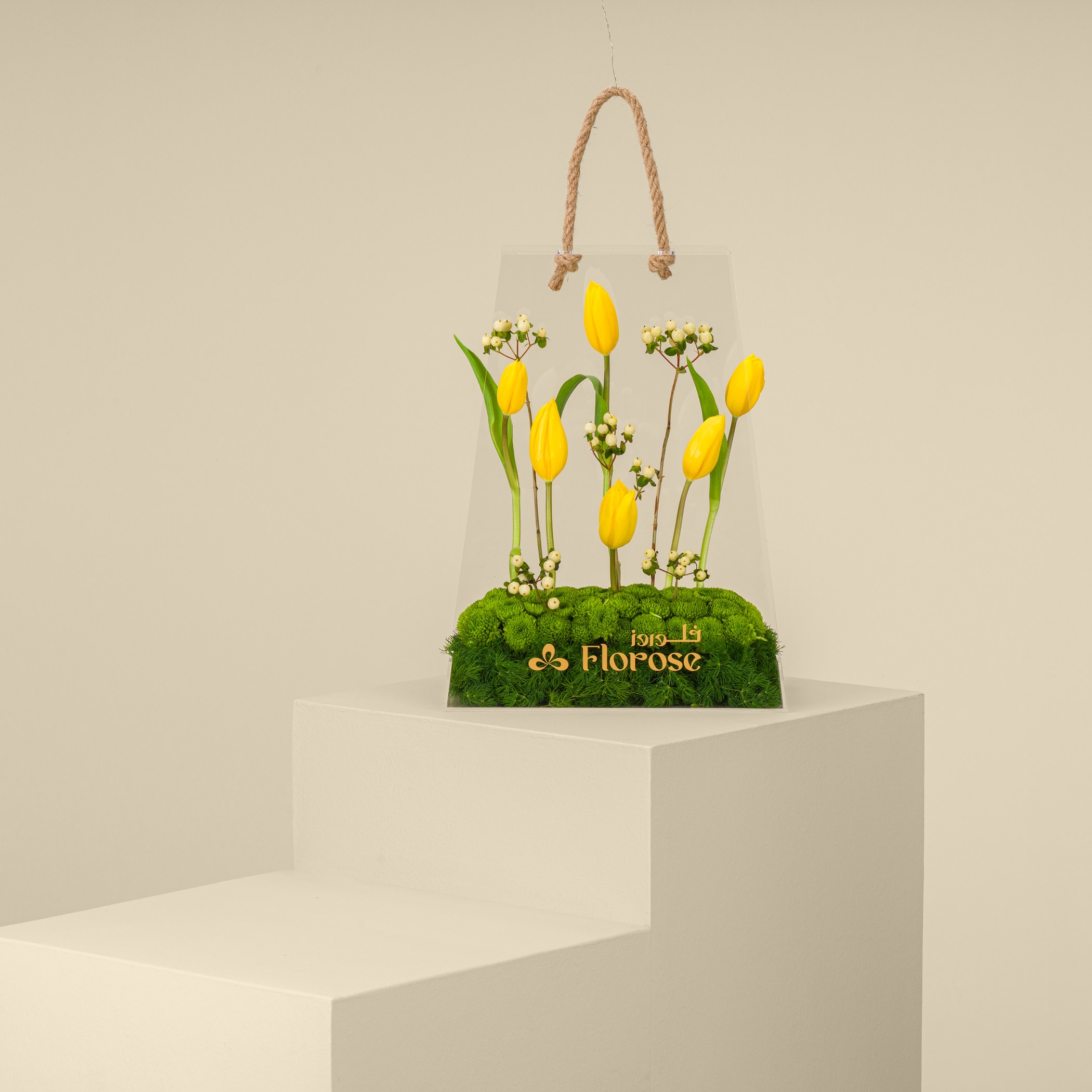 Acrylic Bag Auric Bloom Acrylic Bag Auric Bloom