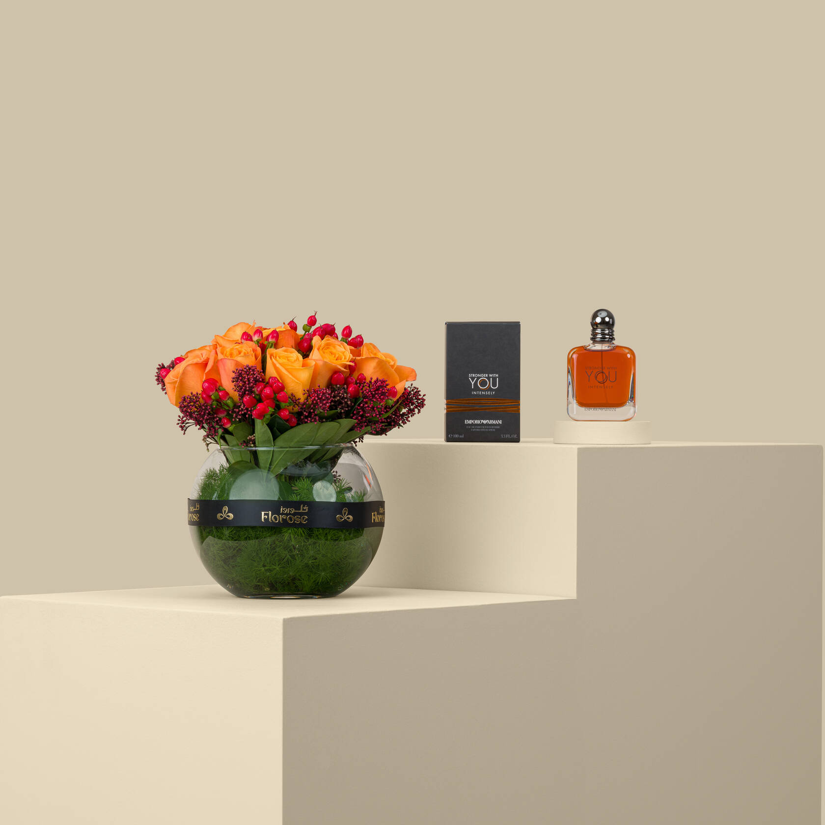 Emporio Armani Stronger With You Intensely EDP | Red Passion Vase Emporio Armani Stronger With You Intensely EDP | Red Passion Vase