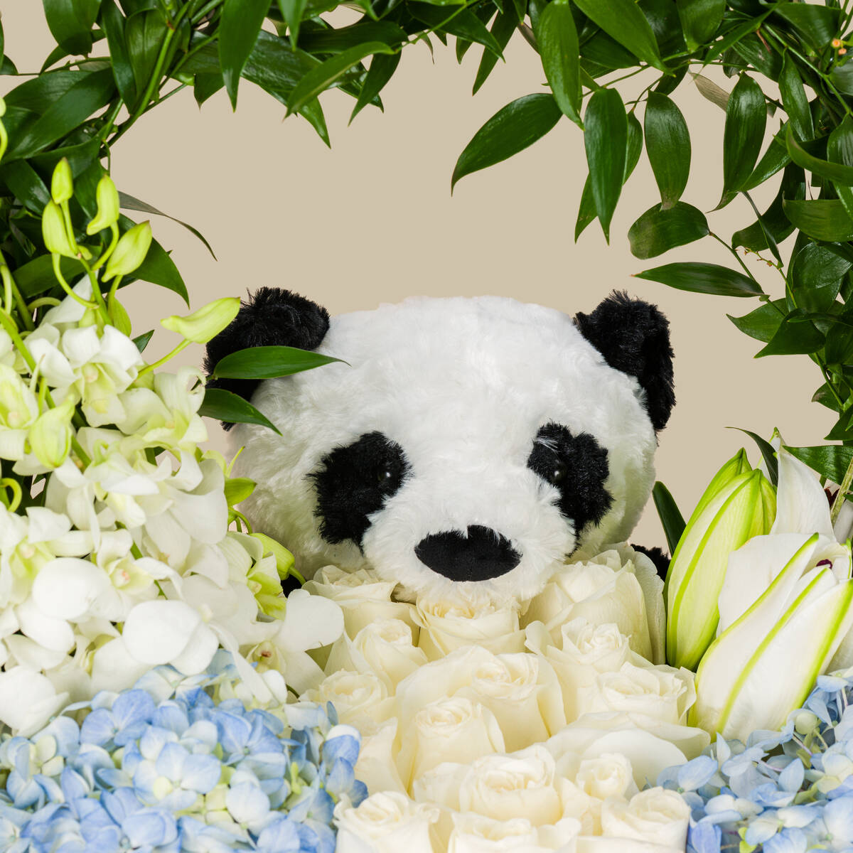 Flowers Forest Basket Flowers Forest Basket