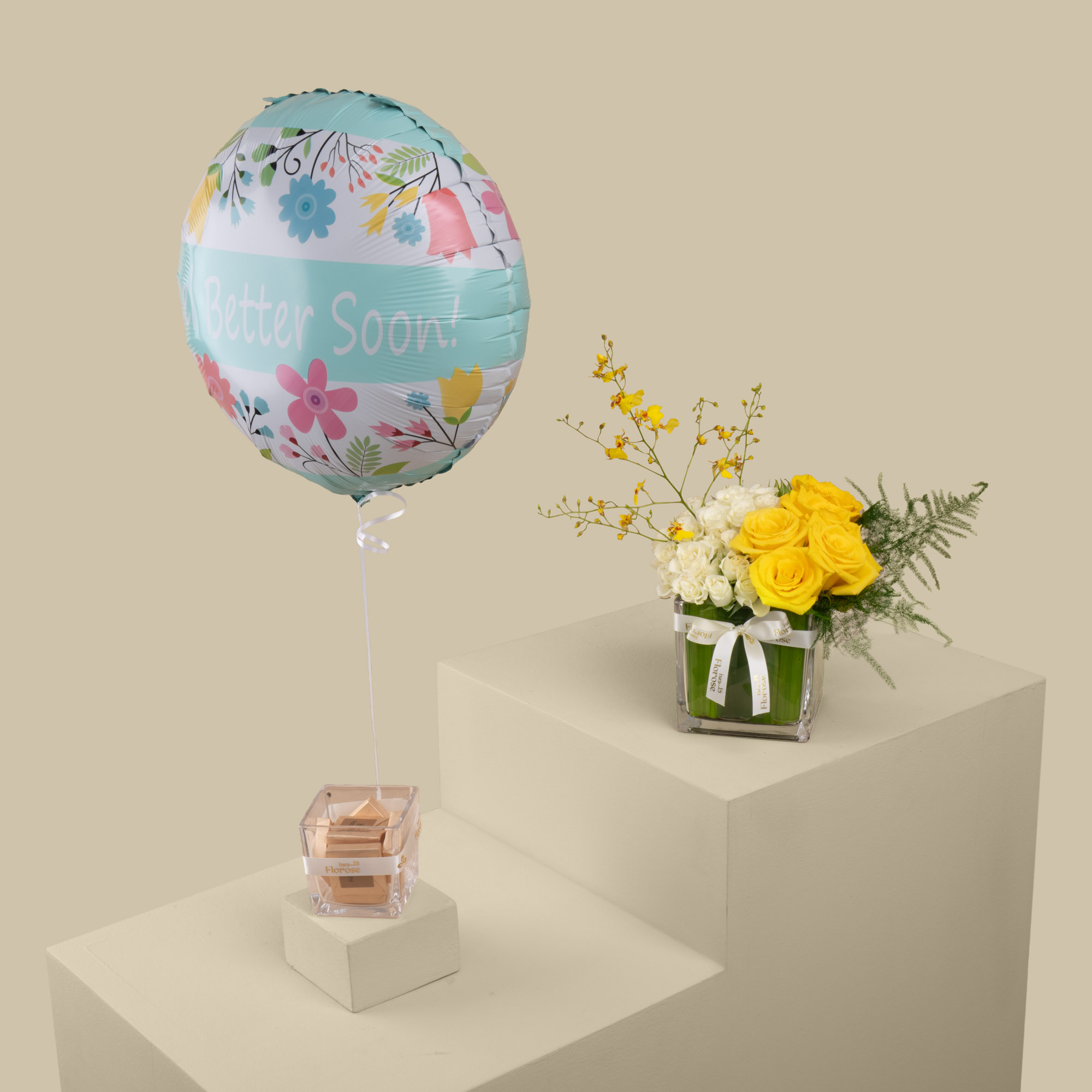Square Patchi Chocolate Box | Happy Birthday Balloon Square Patchi Chocolate Box | Happy Birthday Balloon