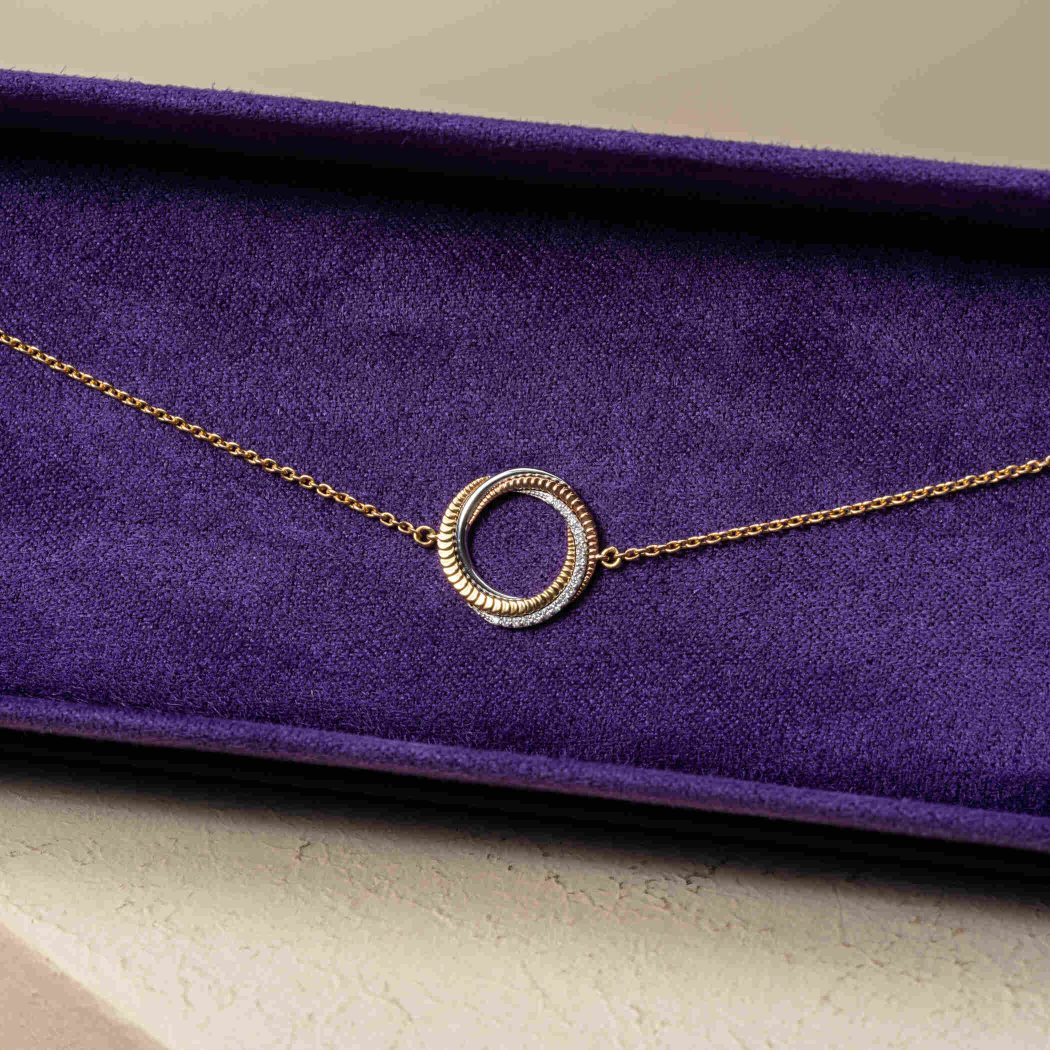 Damas | Revolve Trio Gold Bracelet with Diamonds Damas | Revolve Trio Gold Bracelet with Diamonds