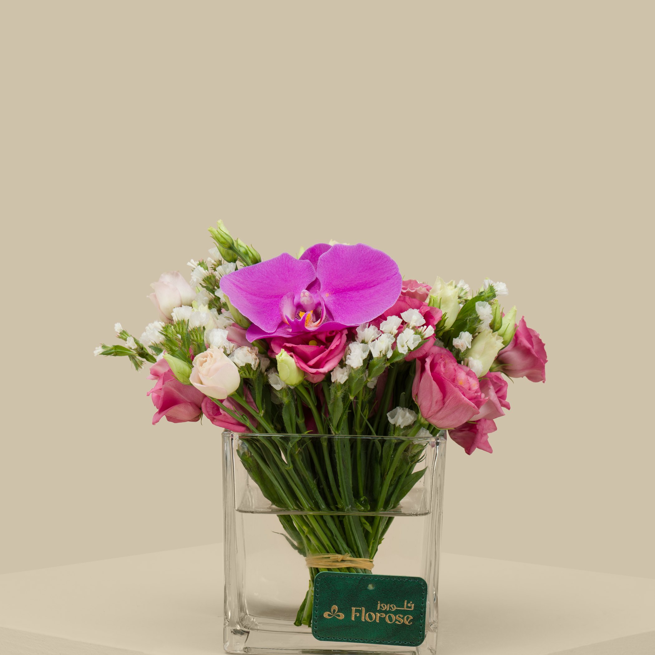 Velvet Femininity Square Vase Velvet Femininity Square Vase