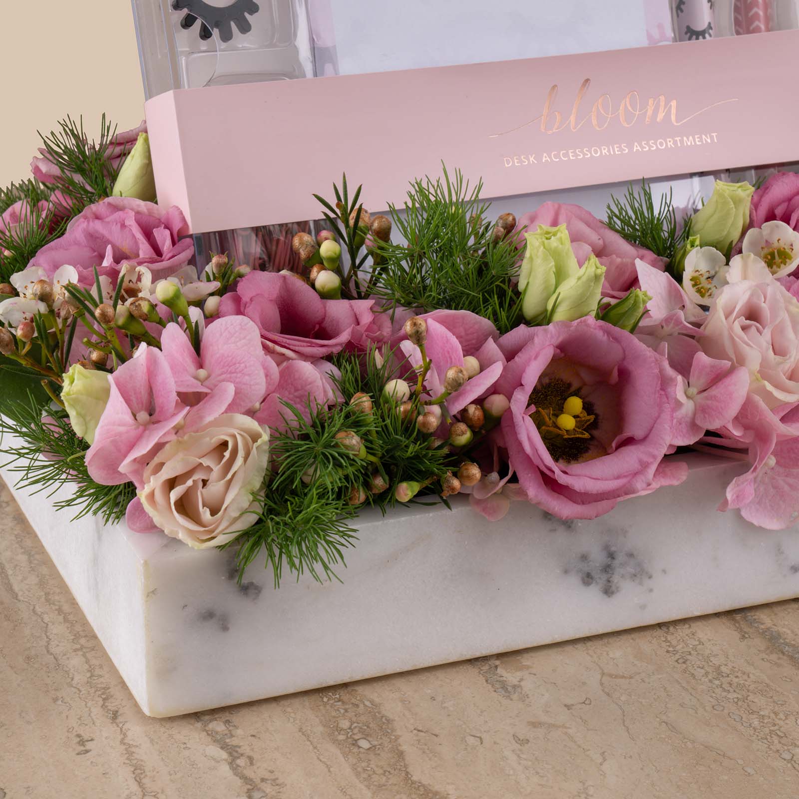 Jarir Back To School Set - Pink | Delicate Flower Jarir Back To School Set - Pink | Delicate Flower