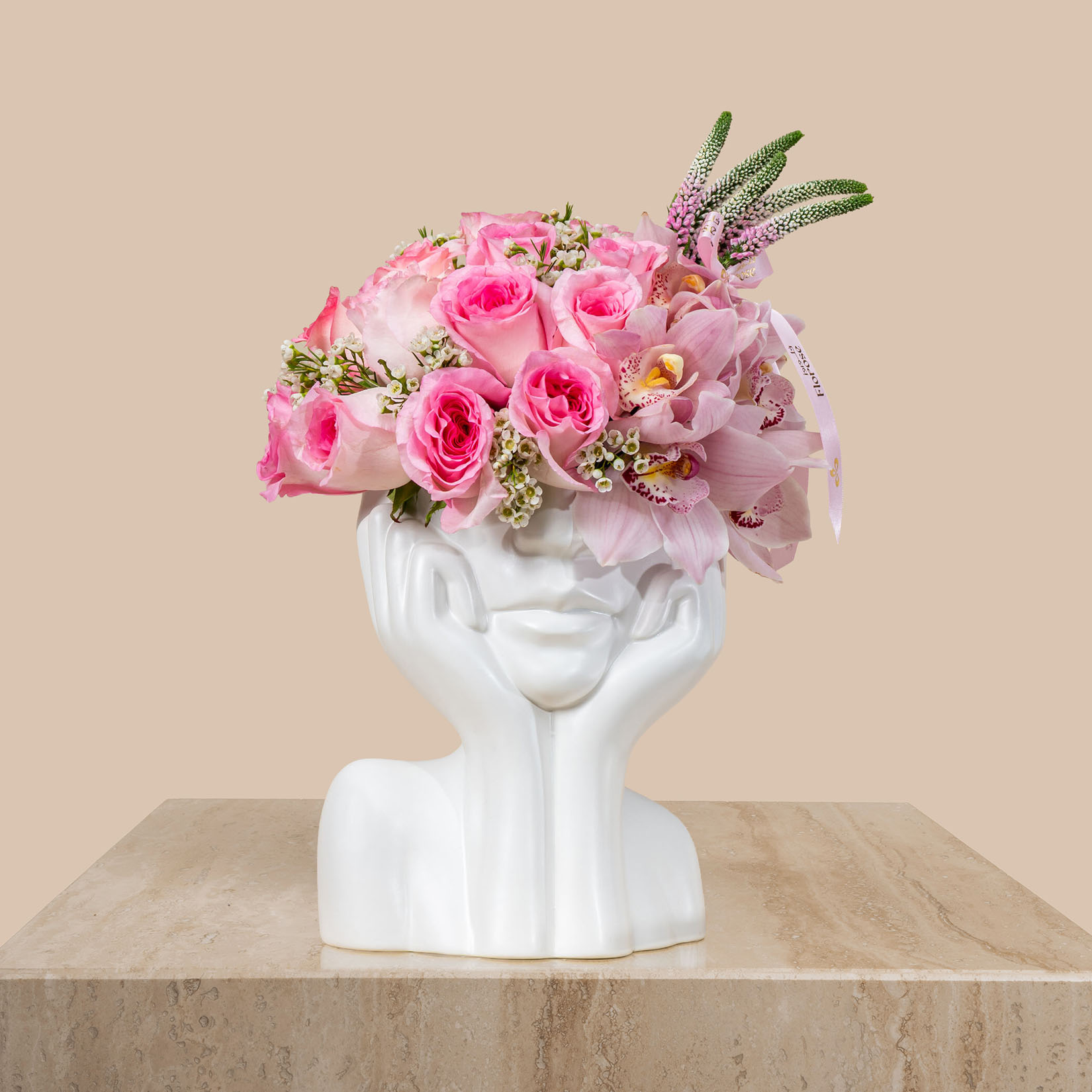 Rosepinka Sculpture Vase Rosepinka Sculpture Vase