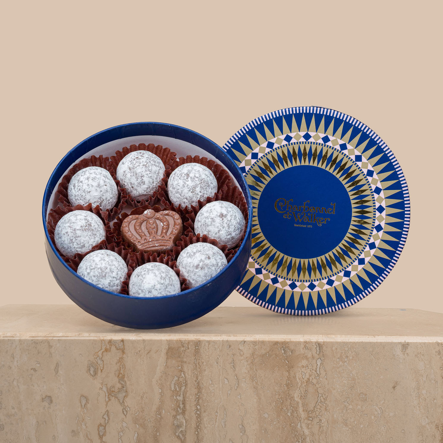 Charbonnel Luxury Chocolate Box | Pink Touch Vase Charbonnel Luxury Chocolate Box | Pink Touch Vase