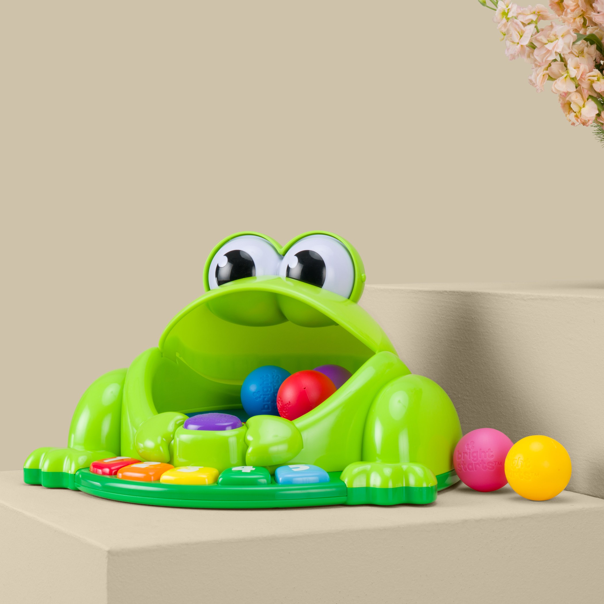 Bright Starts Pop & Giggle Pond Pal | Fun Roses Bright Starts Pop & Giggle Pond Pal | Fun Roses