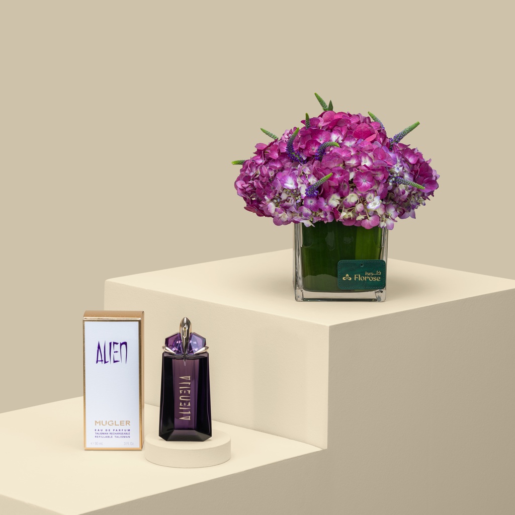 Mugler Alien EDP | Purple Touch Vase Mugler Alien EDP | Purple Touch Vase