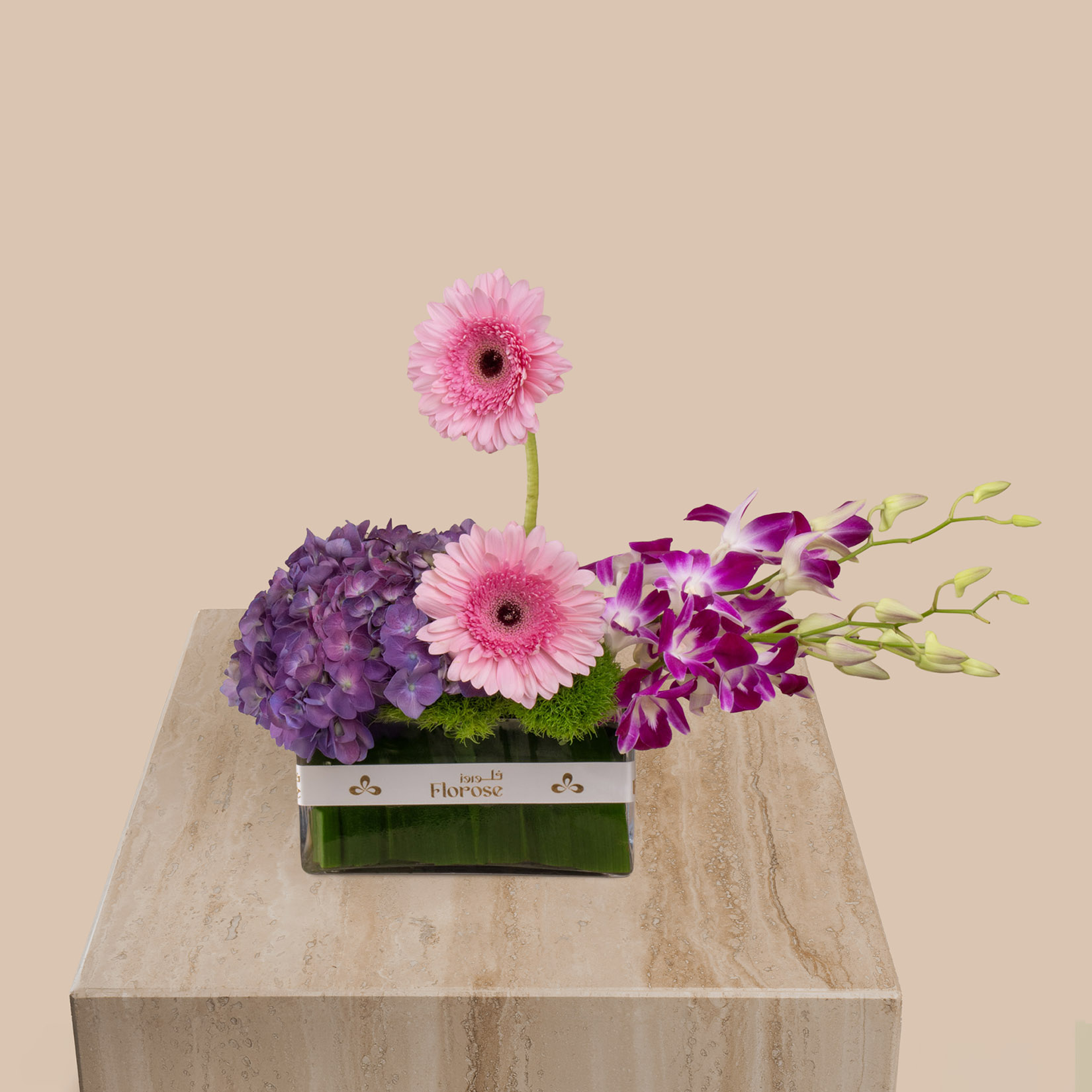 Sweet Medley Rec Vase Sweet Medley Rec Vase