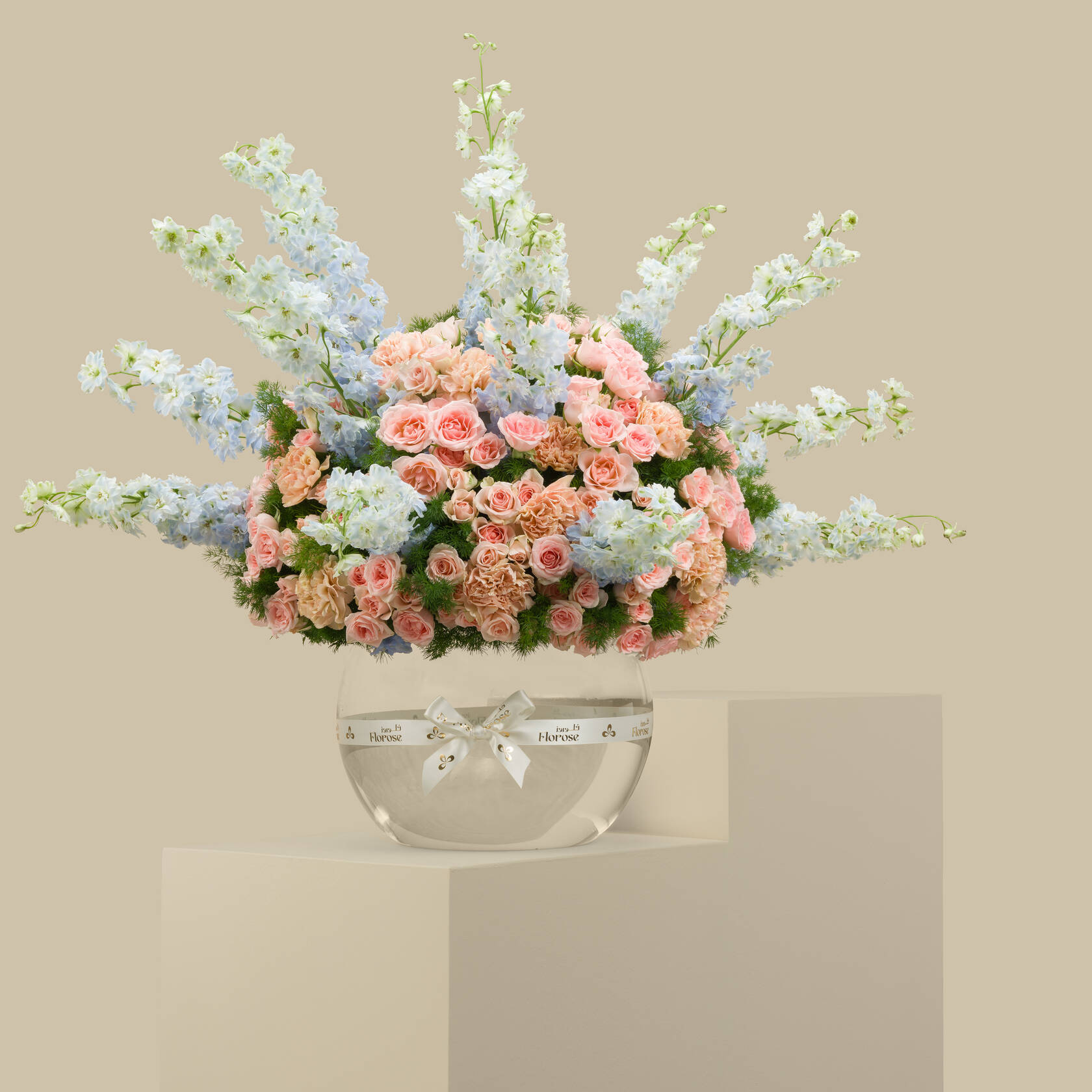 Pastel Delicacy Round Vase Pastel Delicacy Round Vase