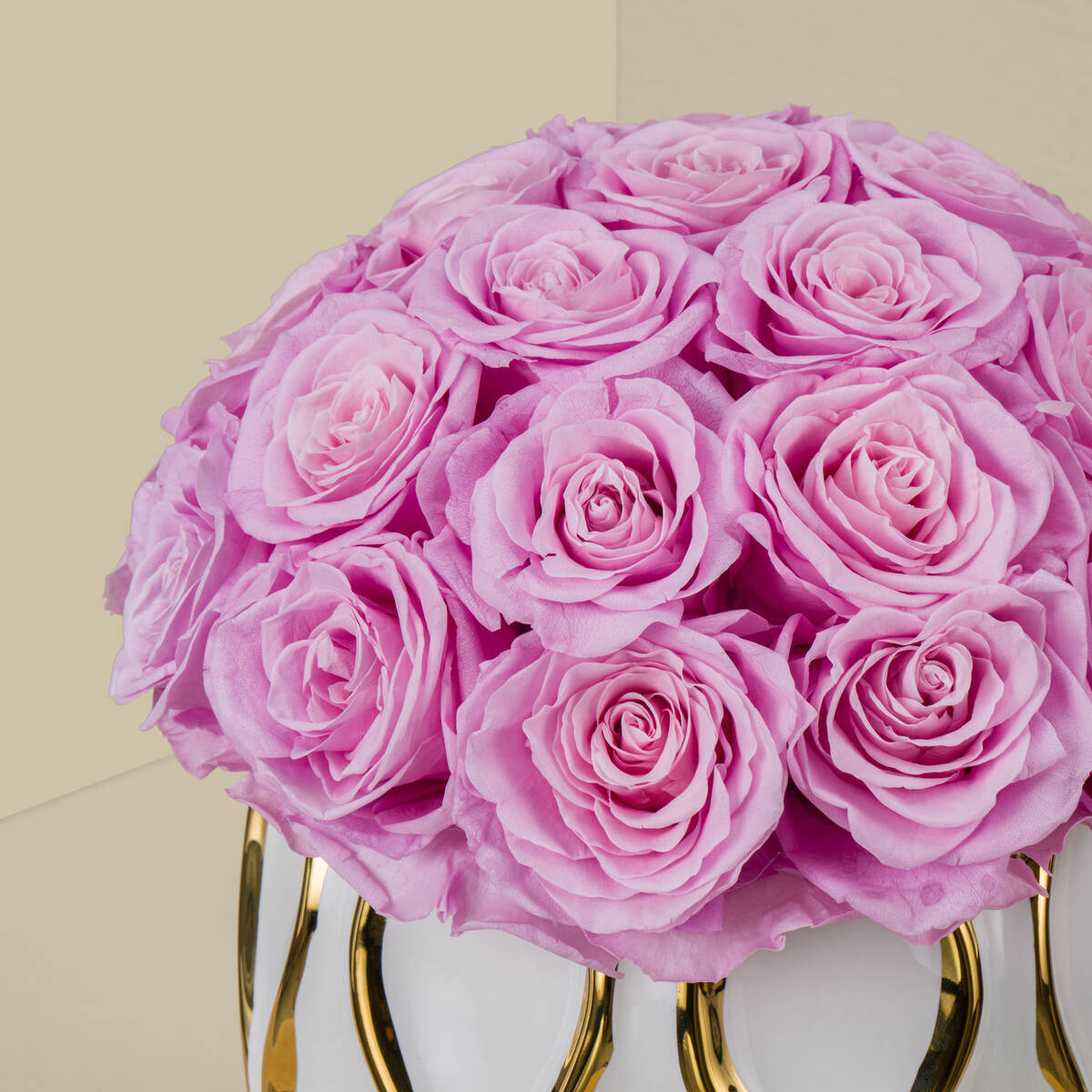 Preserved Roses Vase | Pink Preserved Roses Vase | Pink