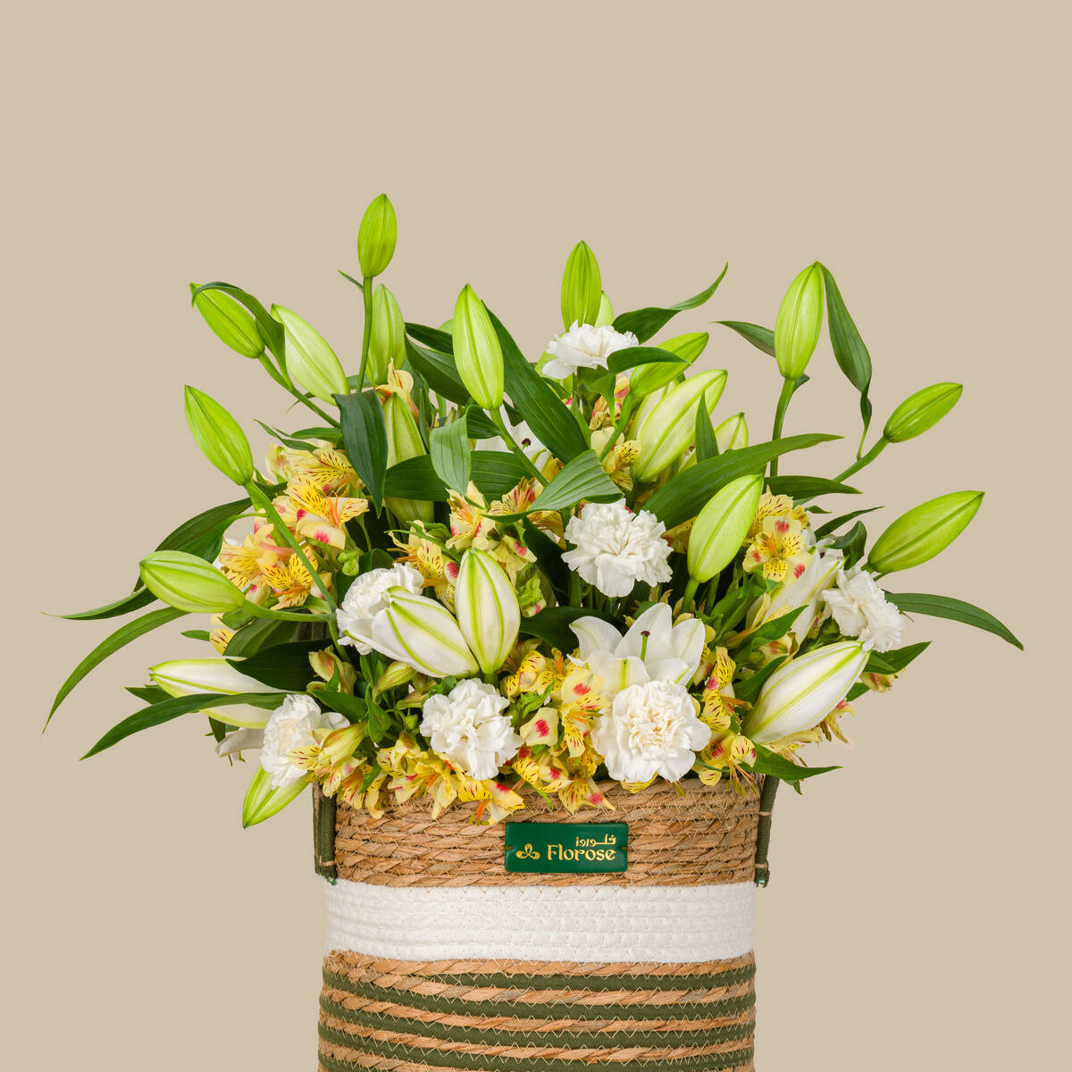 Rose Pearl Basket Rose Pearl Basket