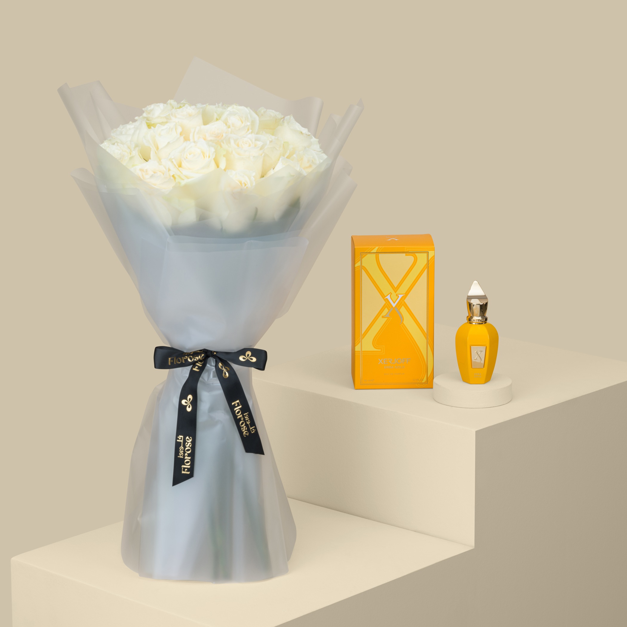 Erba Gold 50 ml Xerjoff | White Rose Bouquet Erba Gold 50 ml Xerjoff | White Rose Bouquet