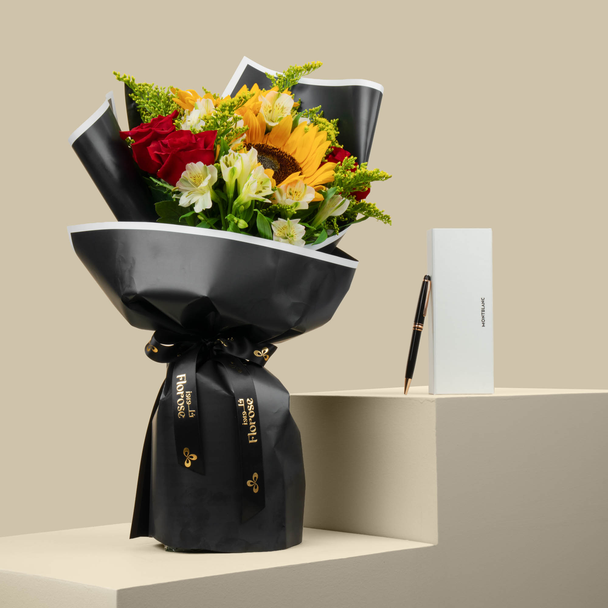Montblanc | Meisterstück Classique Pen Rose Gold Coated | Sunflower Bouquet Montblanc | Meisterstück Classique Pen Rose Gold Coated | Sunflower Bouquet